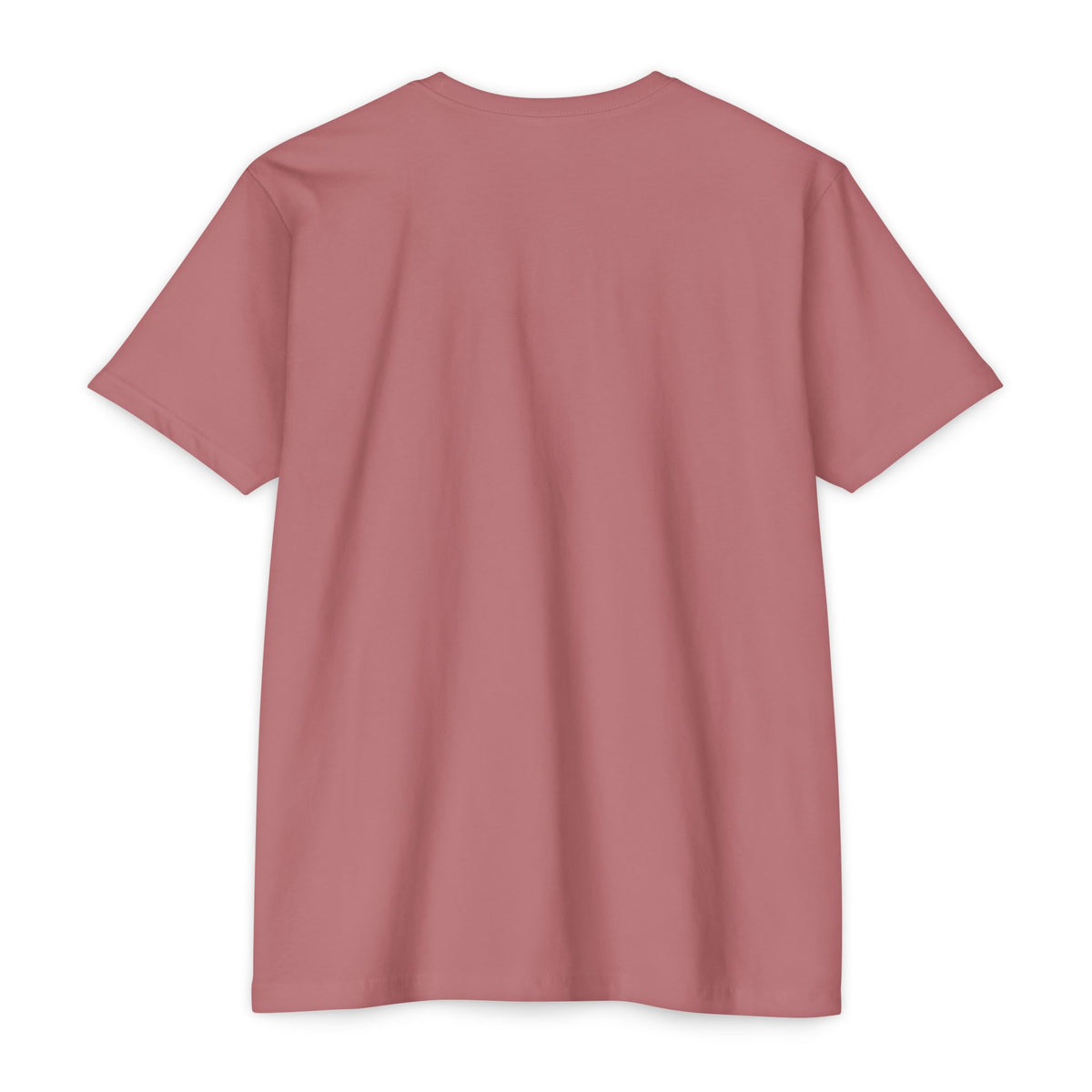 Dusty pink basketball T-shirt, short sleeves and crew neck, plain front