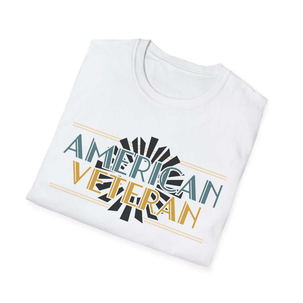 American Veteran T-Shirt - Vintage Patriotic Veterans Day Tee
