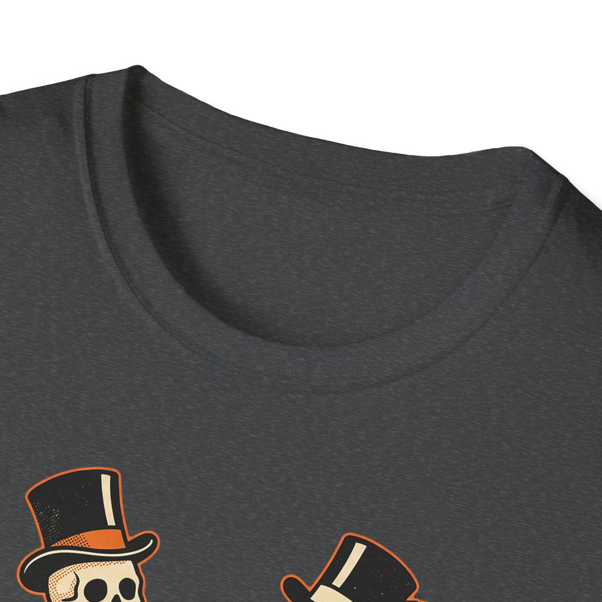 Dancing Skeletons The Graveyard Shift T-Shirt - Vintage Halloween Tee
