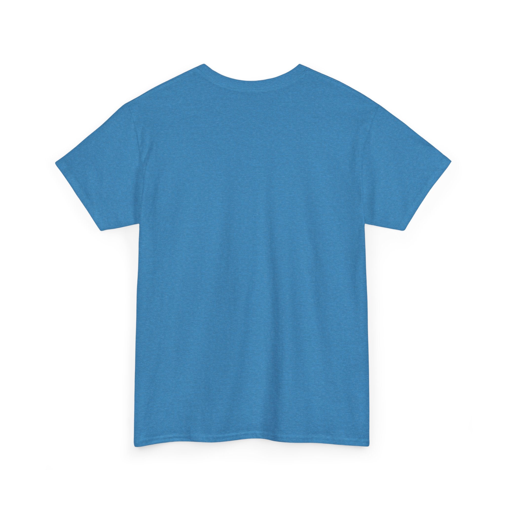 Blaues Cape Dad T‑Shirt, Rückansicht