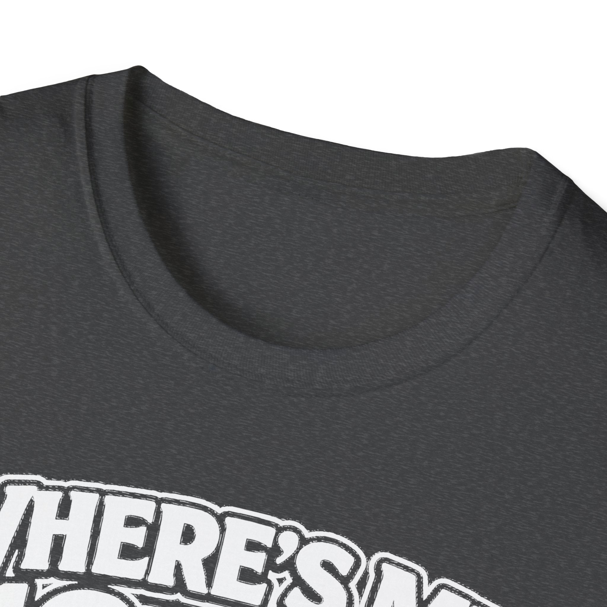 Dark heather T-shirt, crew neck with partial “WHERE’S 10MM” graphic on chest