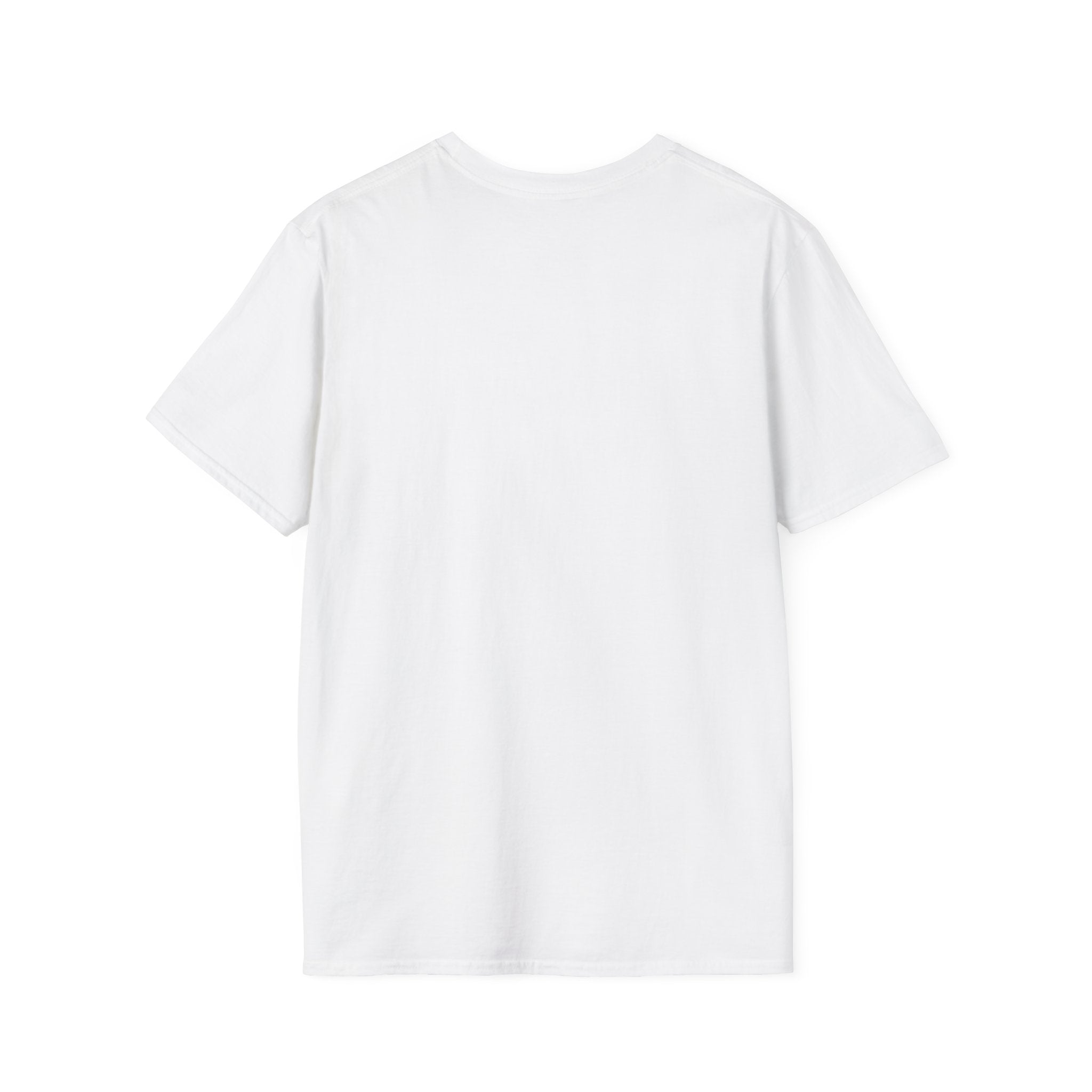 Neon skull T-shirt, white back with no visible graphic