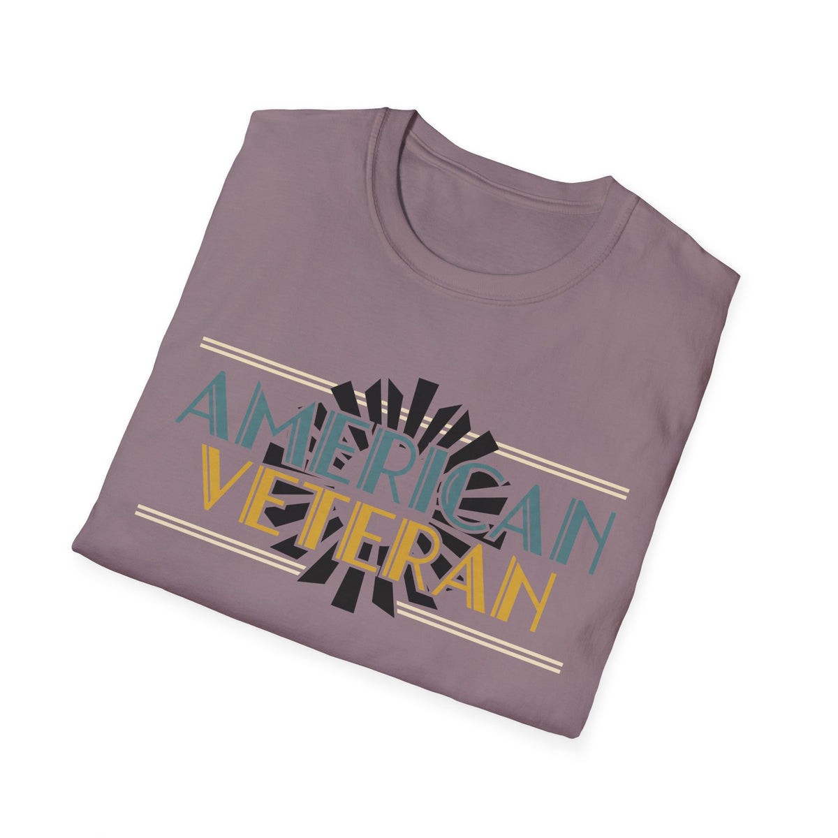 American Veteran T-Shirt - Vintage Patriotic Veterans Day Tee