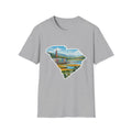 Sport grey T-shirt with South Carolina state skyline graphic and “I am South Carolina” text