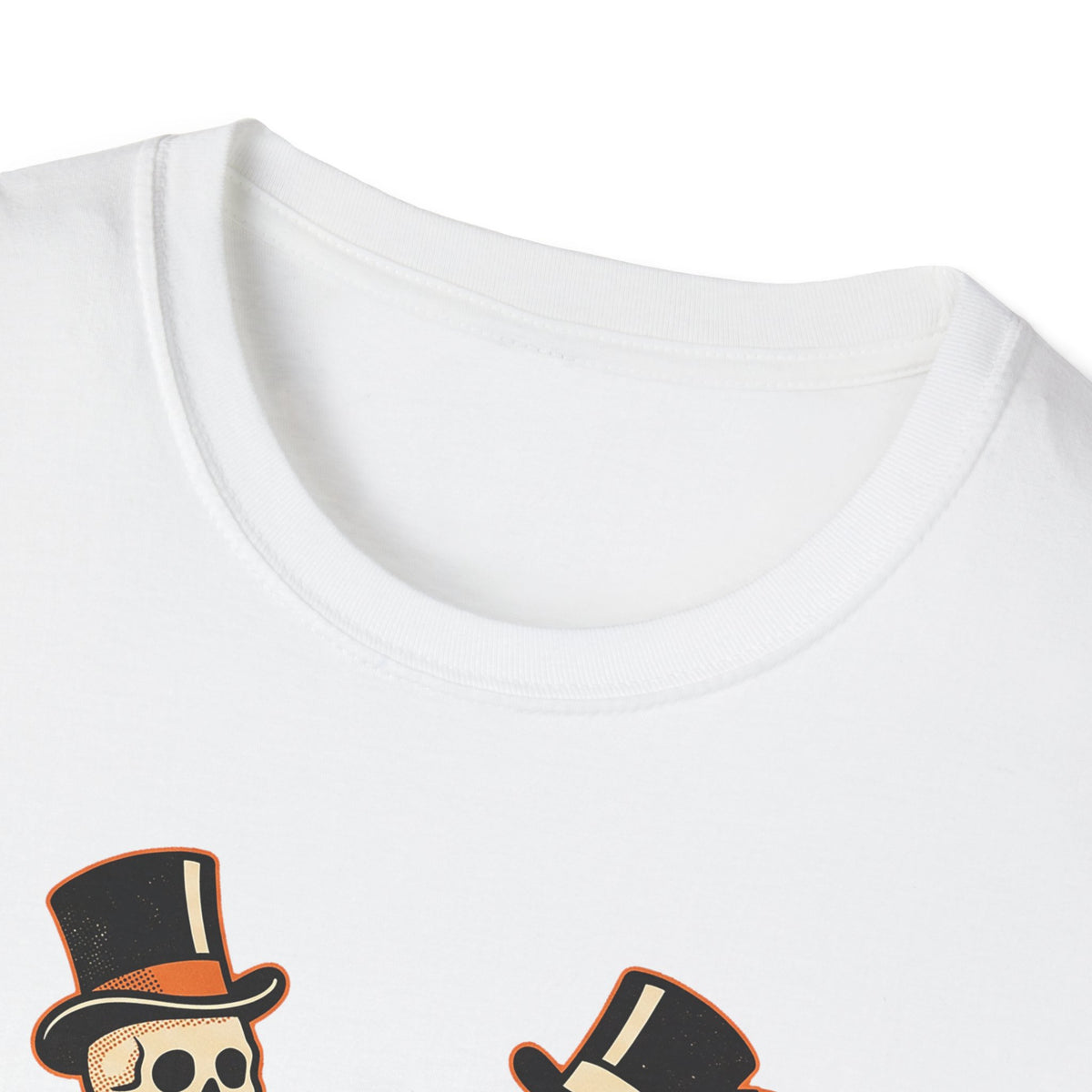 Dancing Skeletons The Graveyard Shift T-Shirt - Vintage Halloween Tee