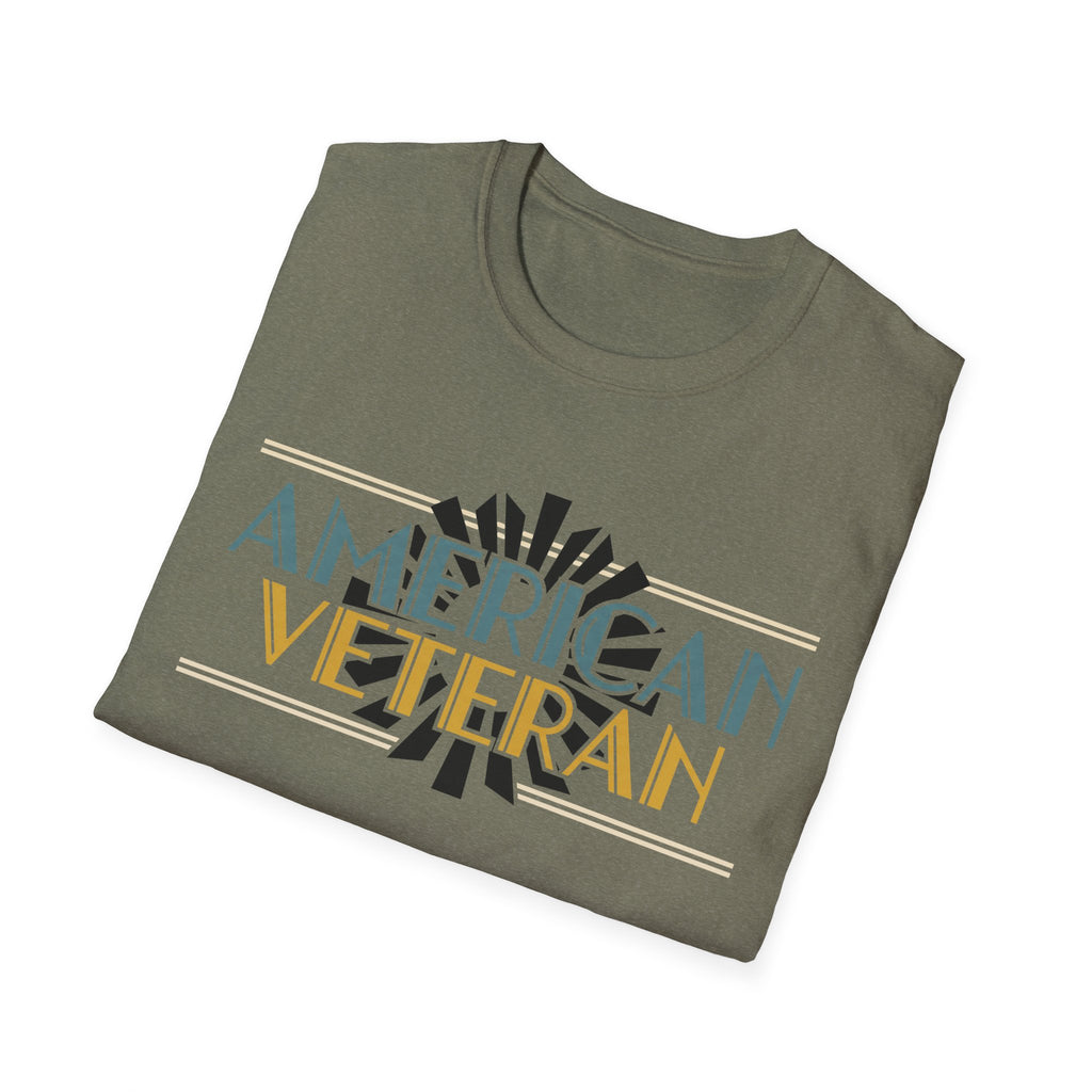 American Veteran T-Shirt - Vintage Patriotic Veterans Day Tee