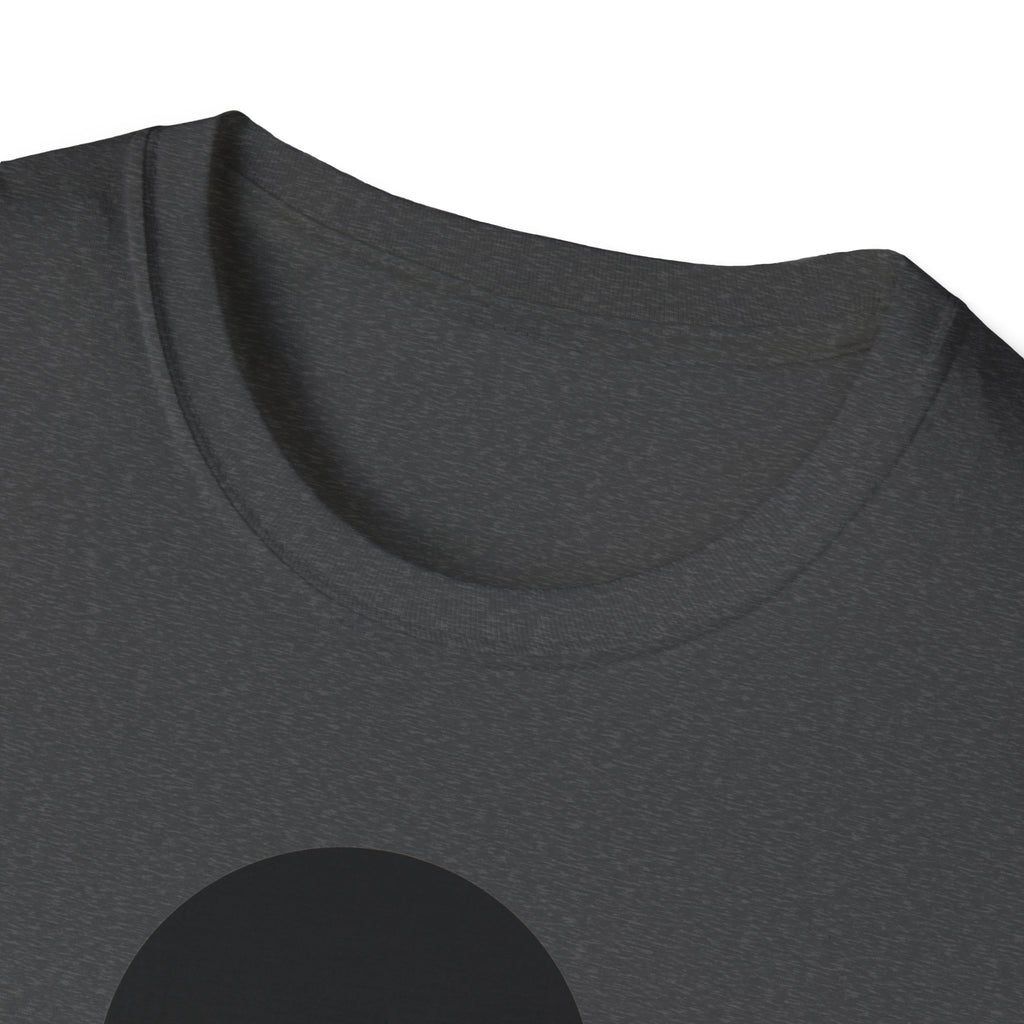 Dark Heather T-shirt, crew neck close-up