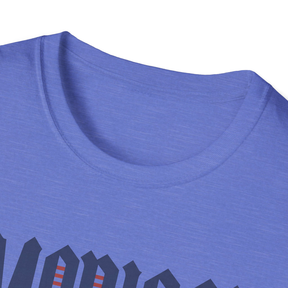 American Flag Stripe Lettering T-Shirt - Patriotic USA Pride Tee