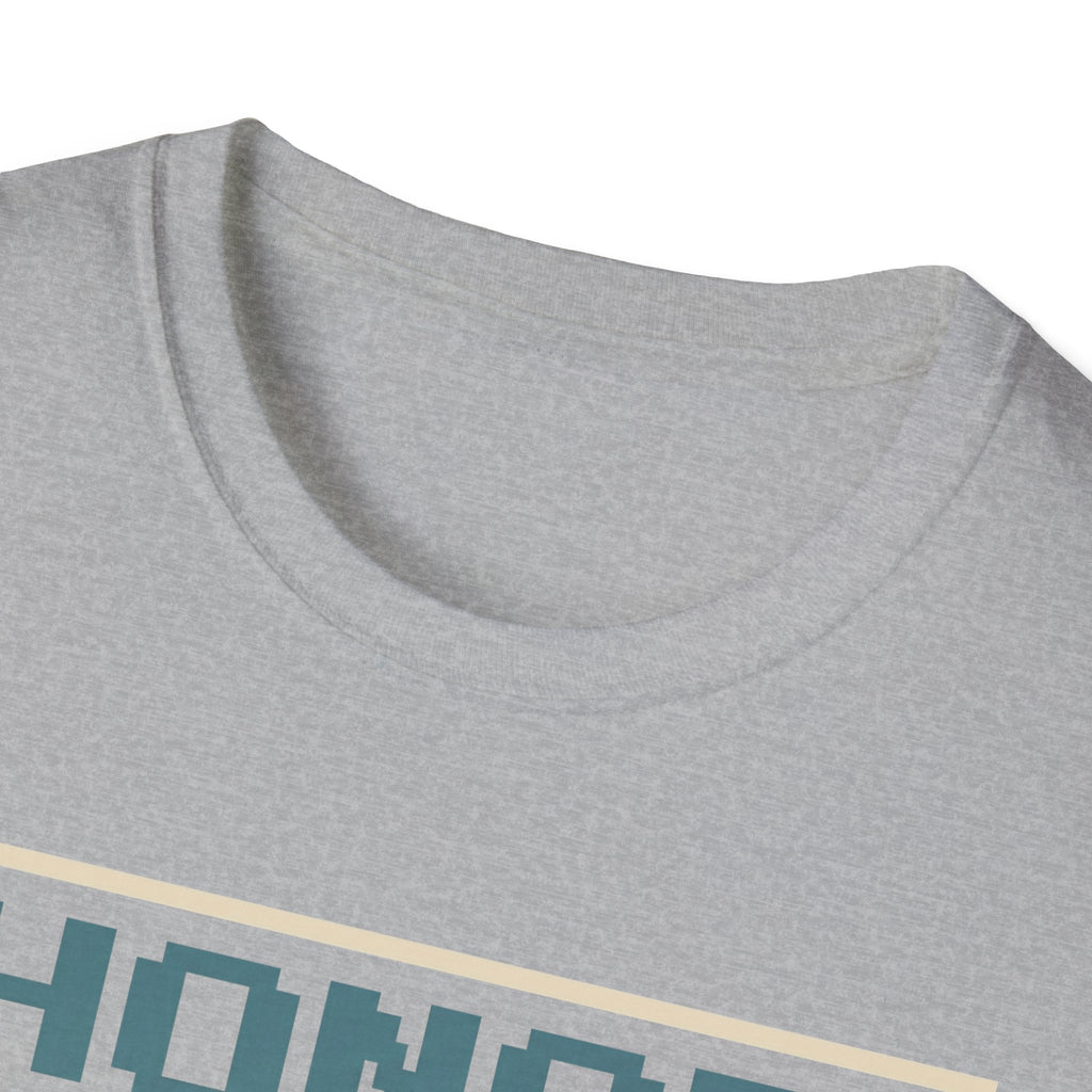 Honor Duty Service T-Shirt - Retro Pixel Veteran Tribute Tee