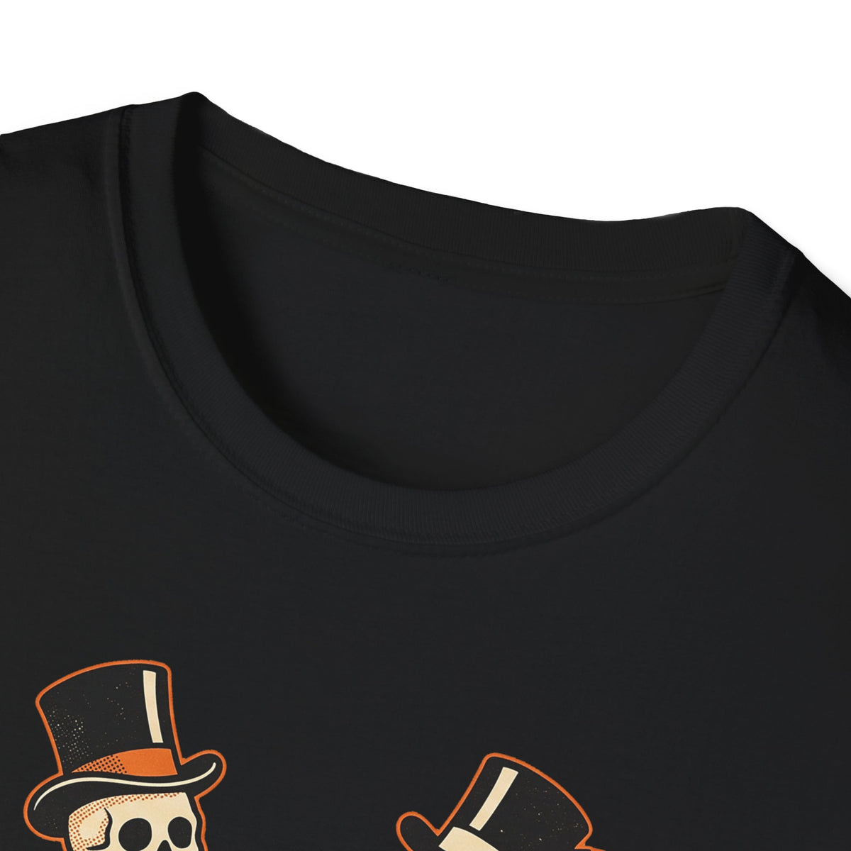 Dancing Skeletons The Graveyard Shift T-Shirt - Vintage Halloween Tee