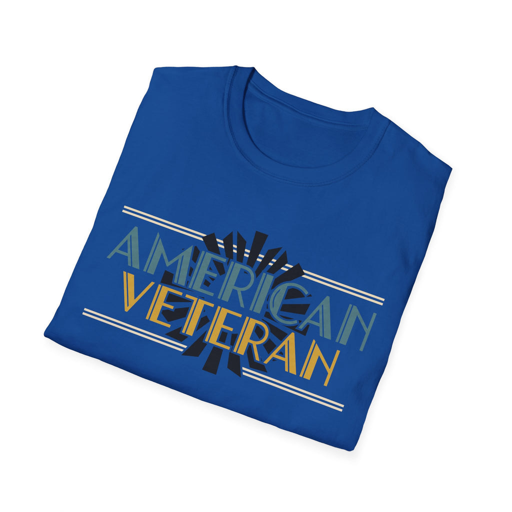 American Veteran T-Shirt - Vintage Patriotic Veterans Day Tee