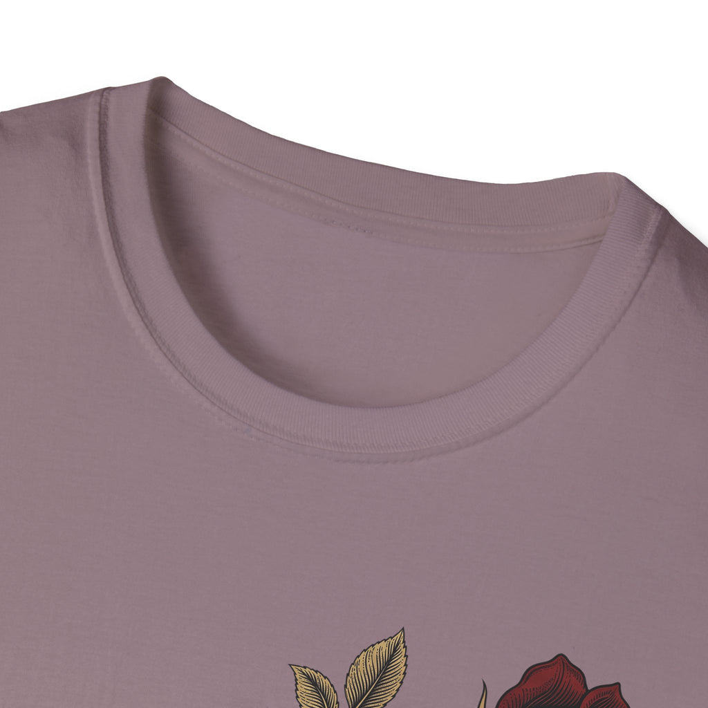 Beauty in Decay T-Shirt - Skeleton Hand & Rose Gothic Tattoo Tee