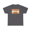 Charcoal T-shirt with retro “A Big Bill to Carry” graphic