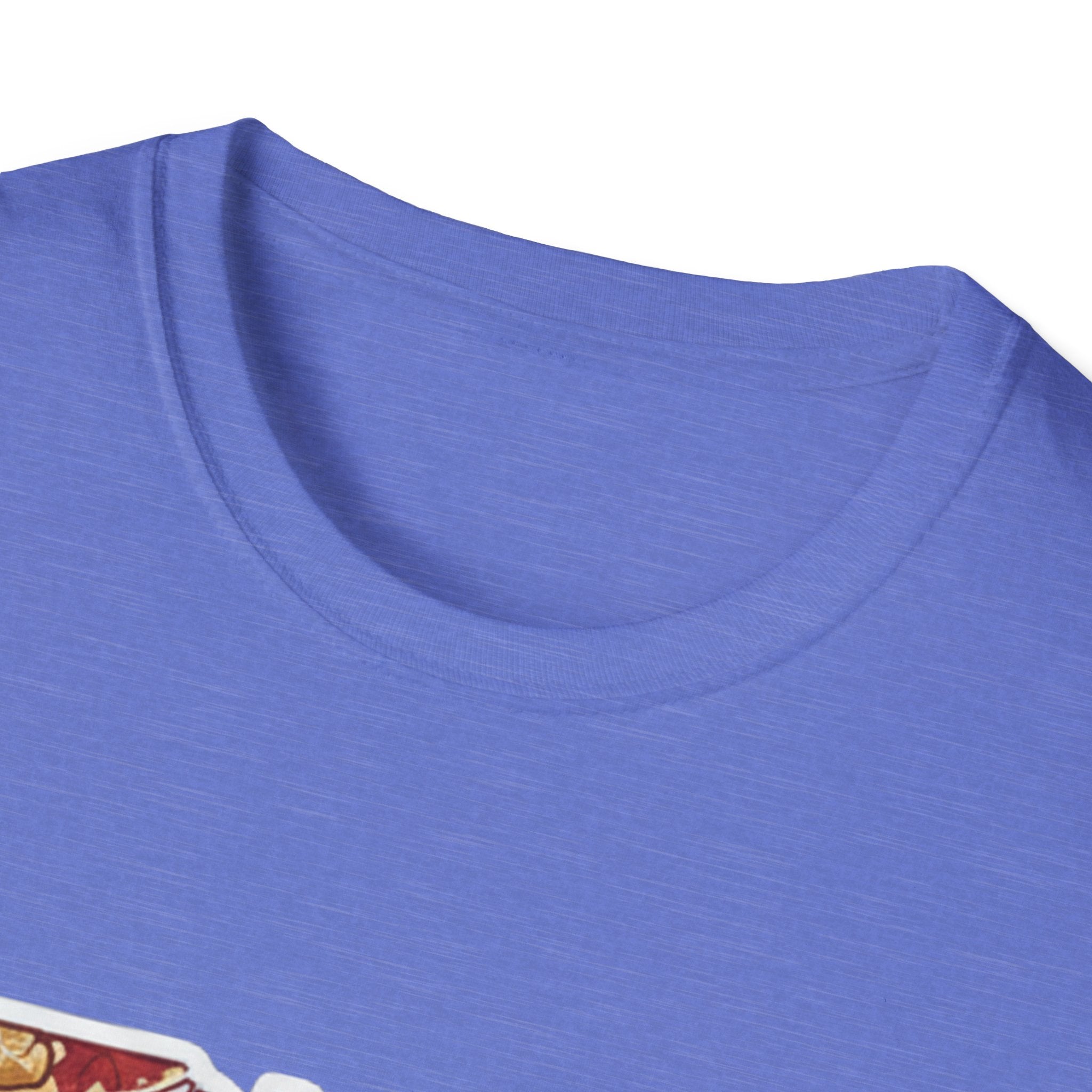 Ohio Grafik-T-Shirt, blau, Nahaufnahme Rundhalsausschnitt