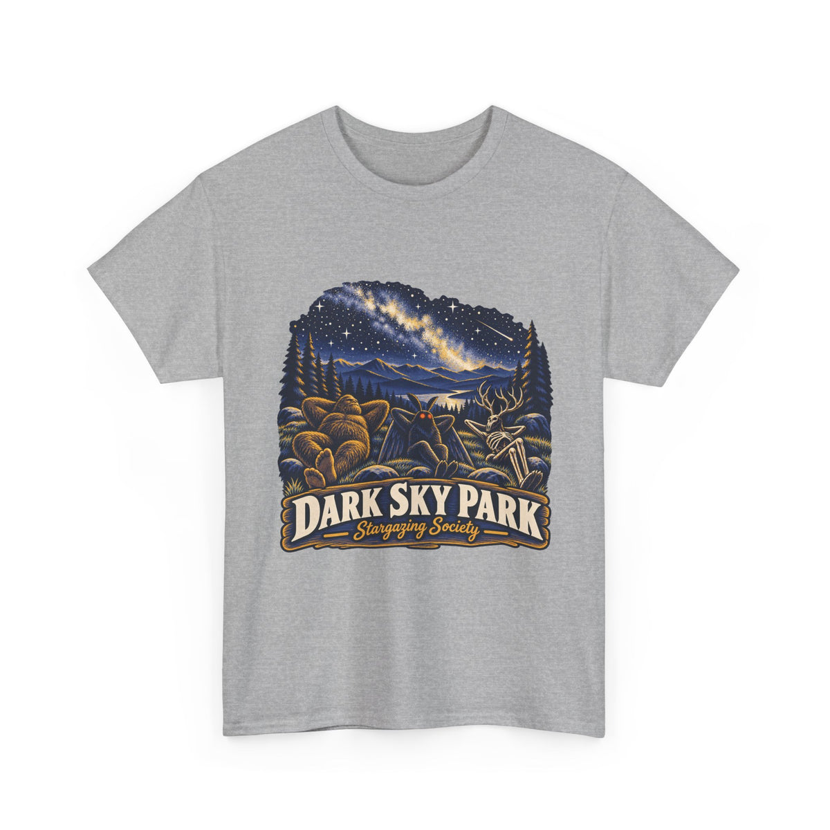 Dark Sky Park Stargazing T-Shirt, Milky Way Night Sky Camping Shirt for Men and Women, Astronomy Lover Gift Tee
