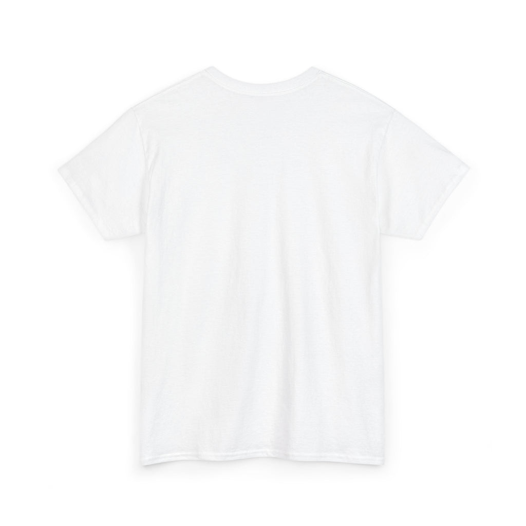 White unisex T-shirt, crew neck, short sleeves