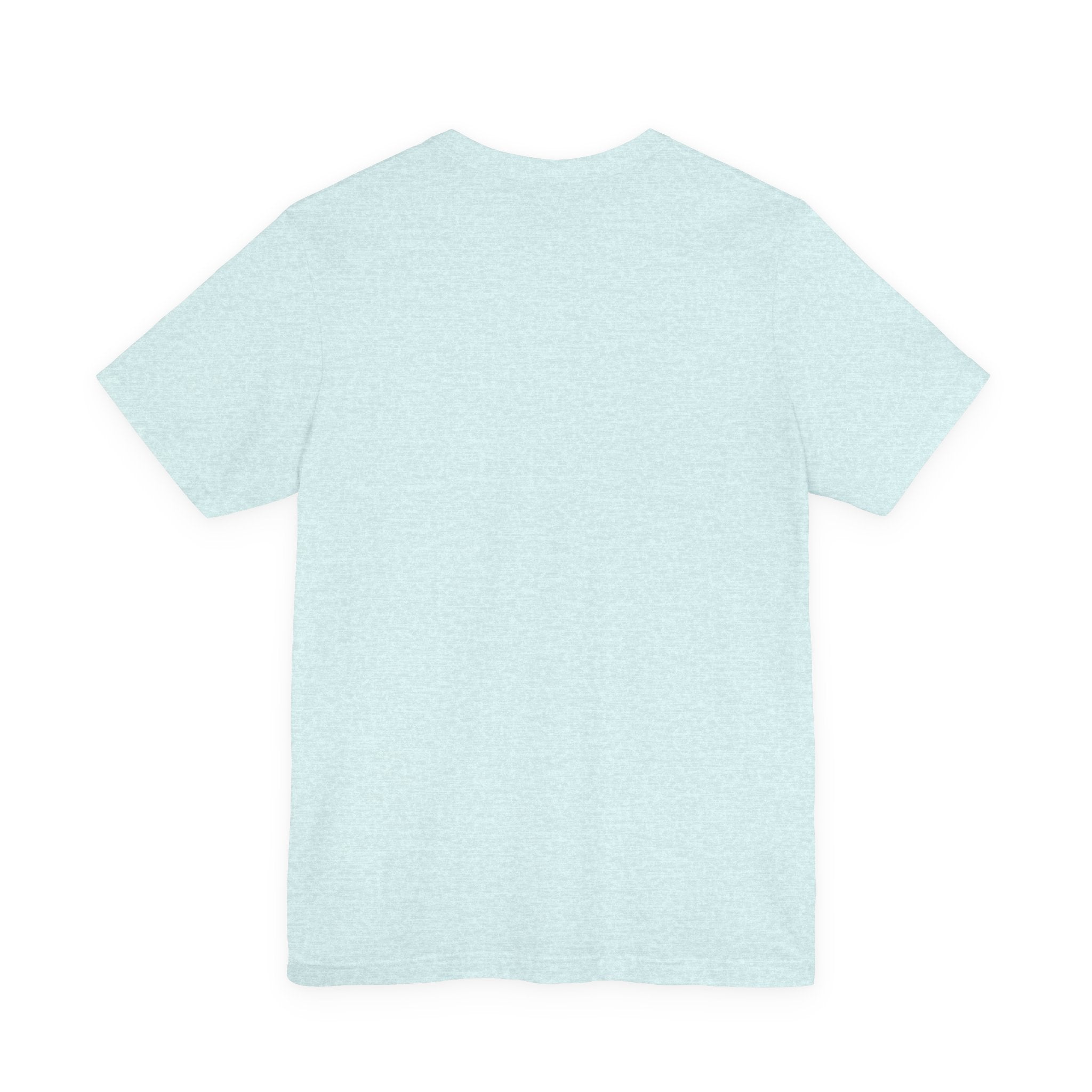 Light aqua t-shirt, plain back