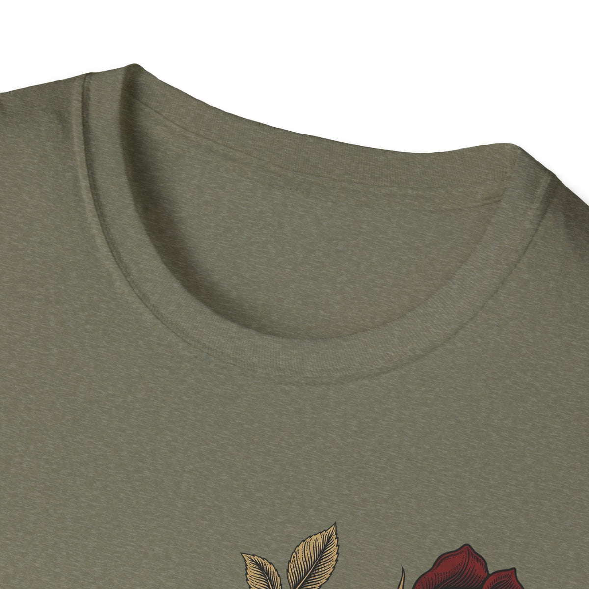 Beauty in Decay T-Shirt - Skeleton Hand & Rose Gothic Tattoo Tee