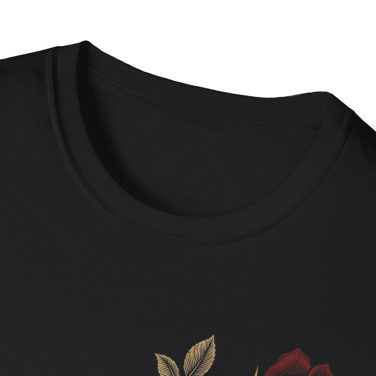 Beauty in Decay T-Shirt - Skeleton Hand & Rose Gothic Tattoo Tee