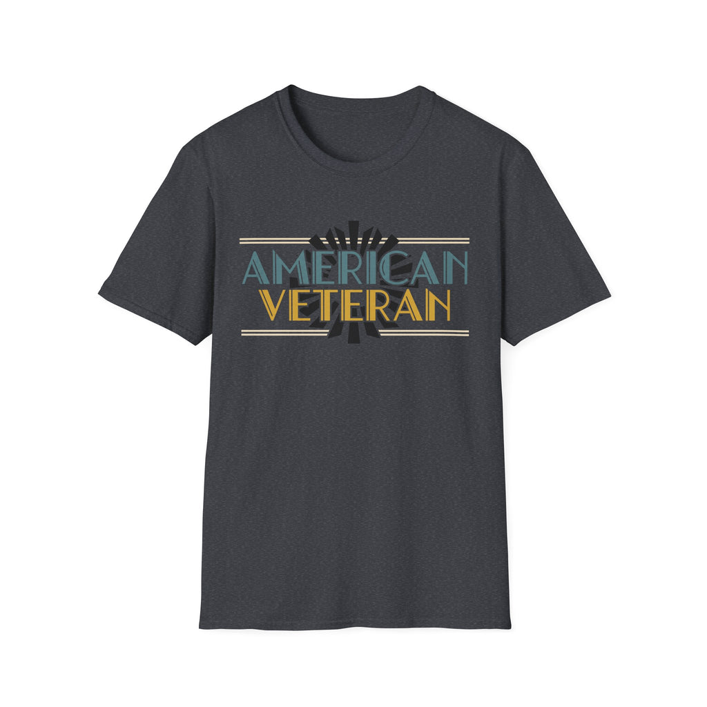 American Veteran T-Shirt - Vintage Patriotic Veterans Day Tee