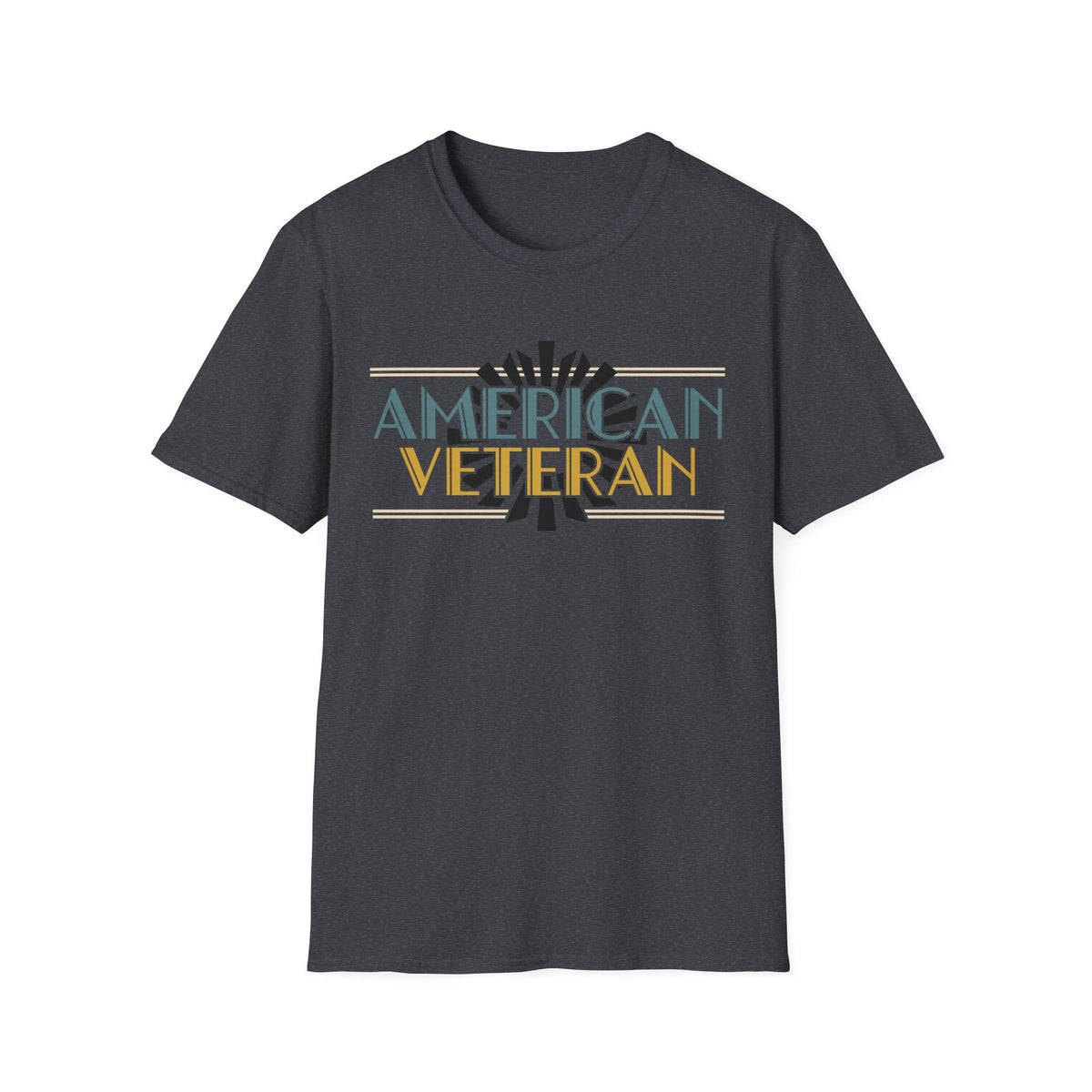 American Veteran T-Shirt - Vintage Patriotic Veterans Day Tee