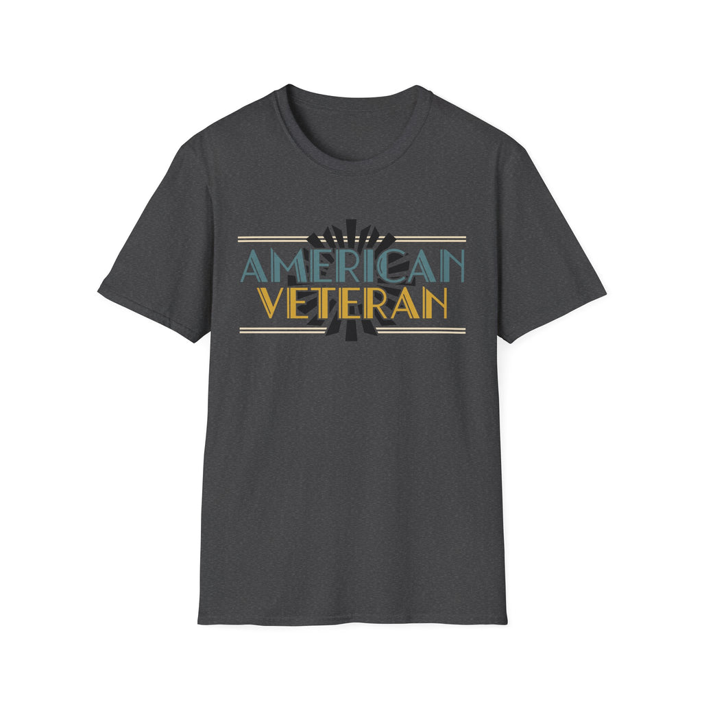 American Veteran T-Shirt - Vintage Patriotic Veterans Day Tee