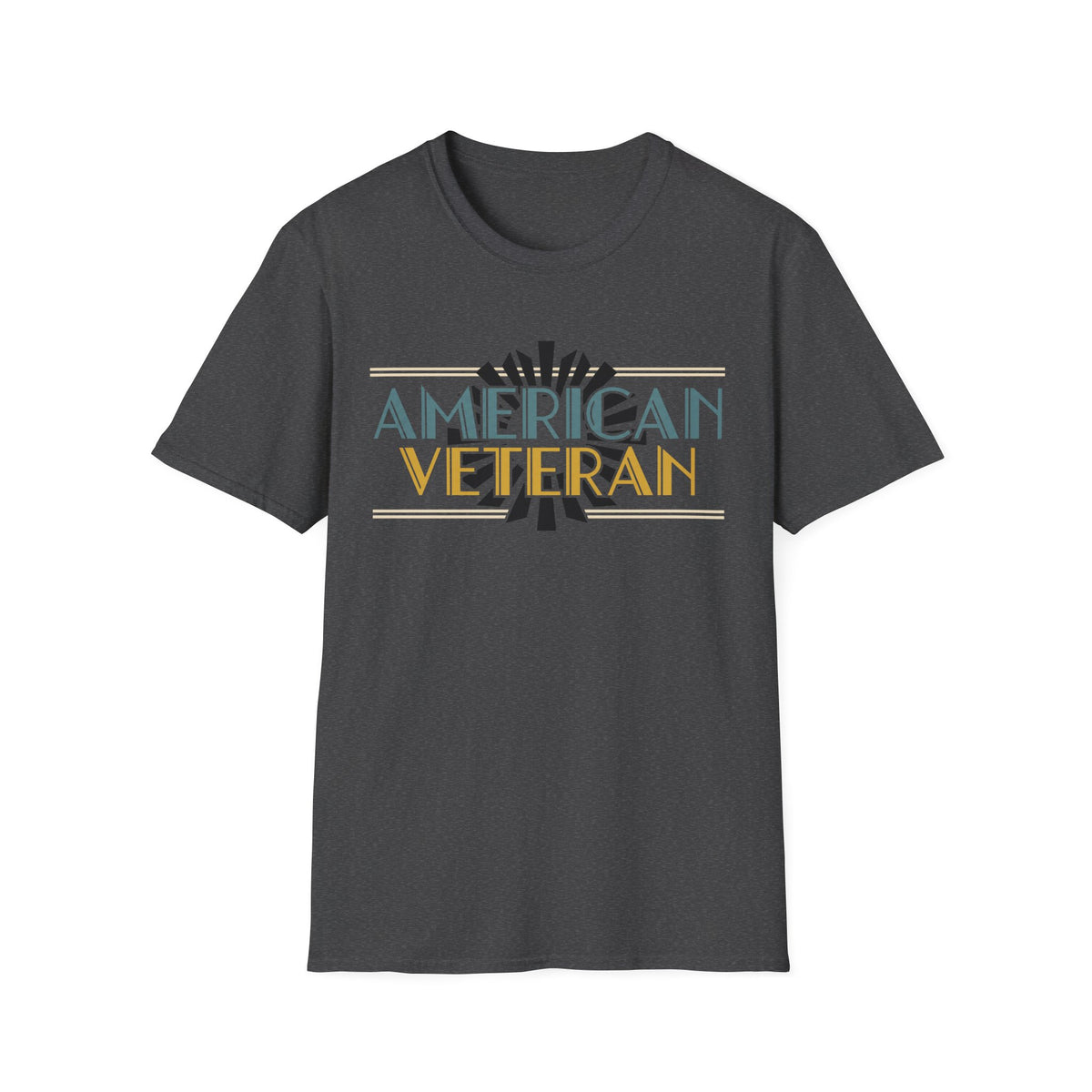 American Veteran T-Shirt - Vintage Patriotic Veterans Day Tee