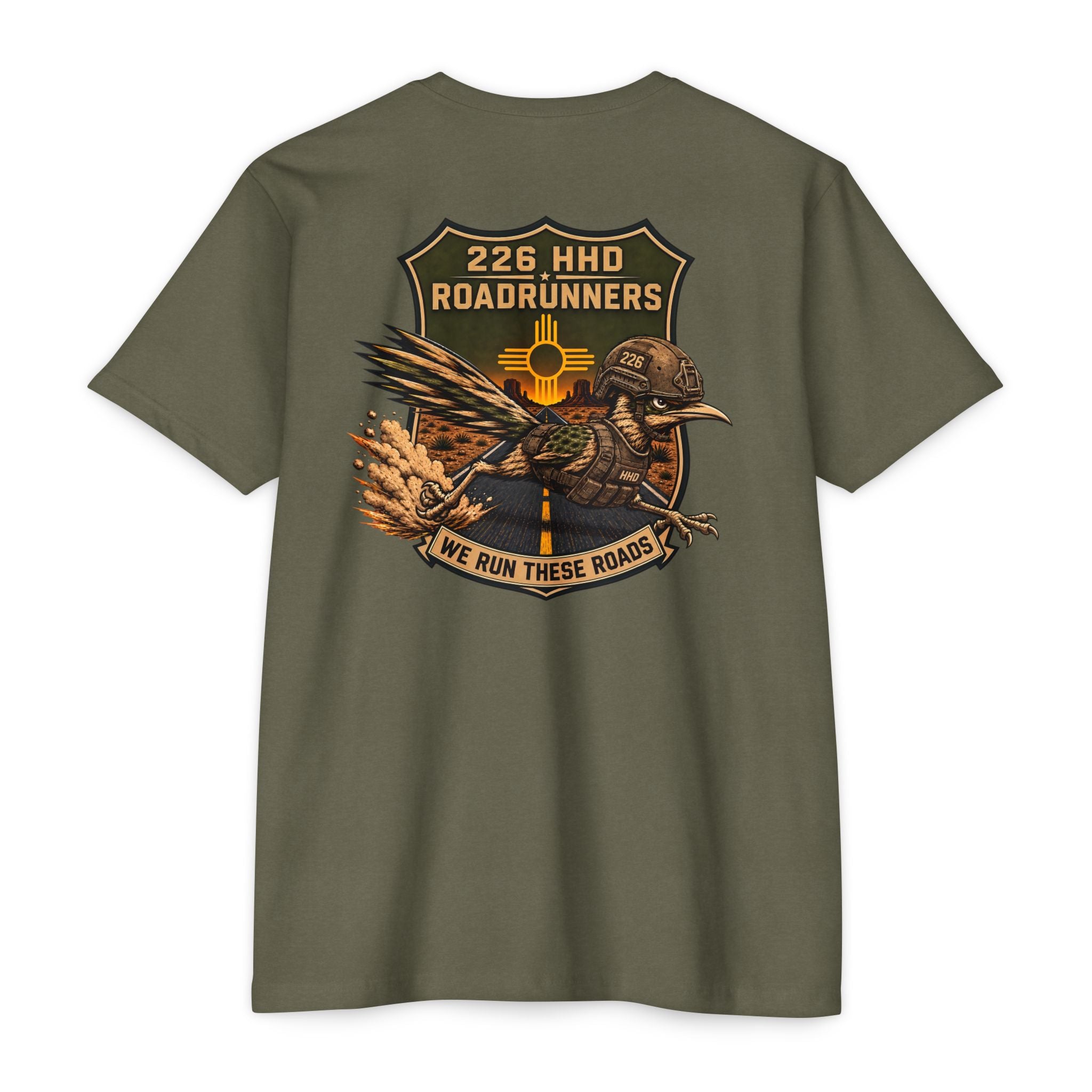 226 HHD Roadrunners TShirt Blend — 60% Cotton 40% Polyester