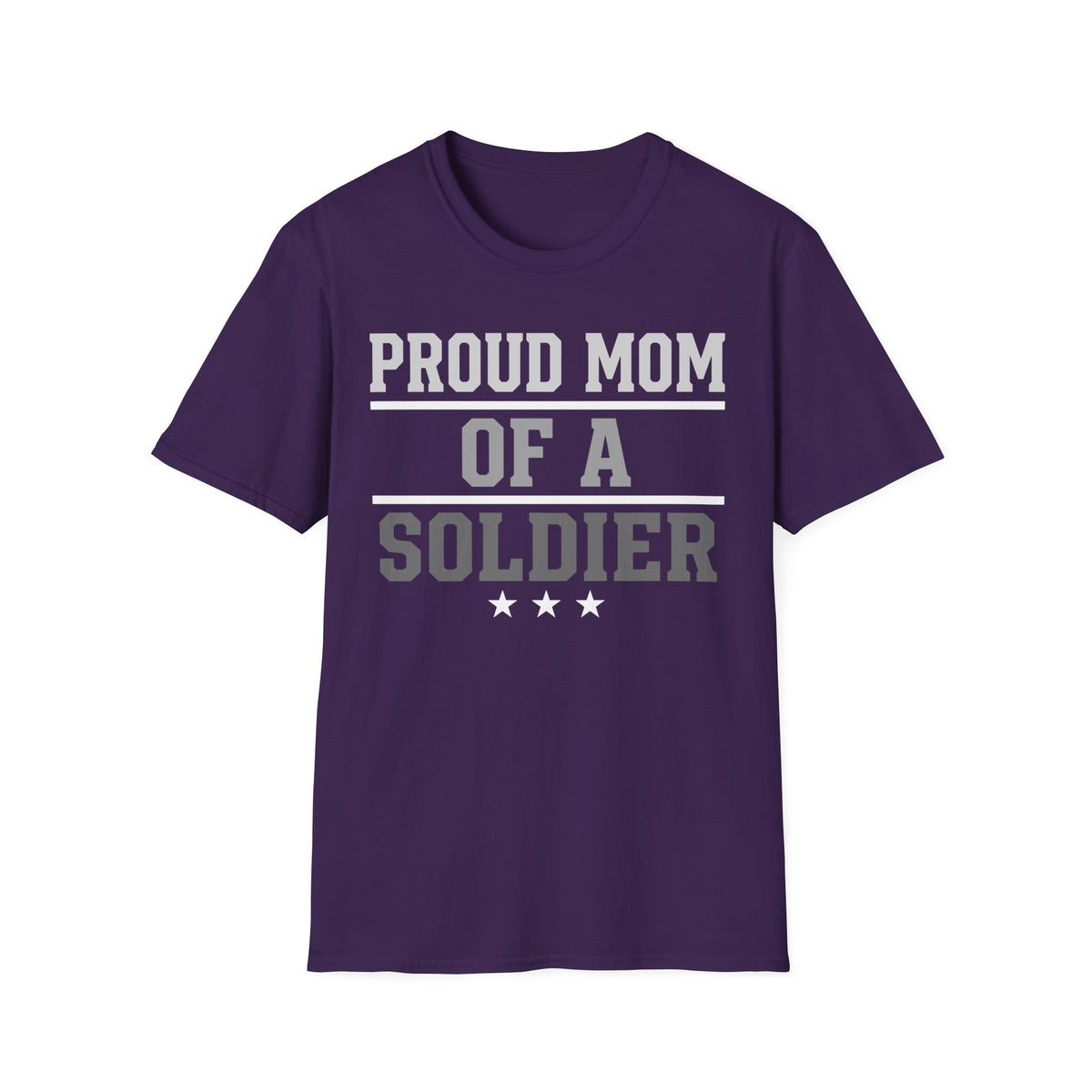 Proud Mom of a Soldier T-Shirt - Military Mom Tee