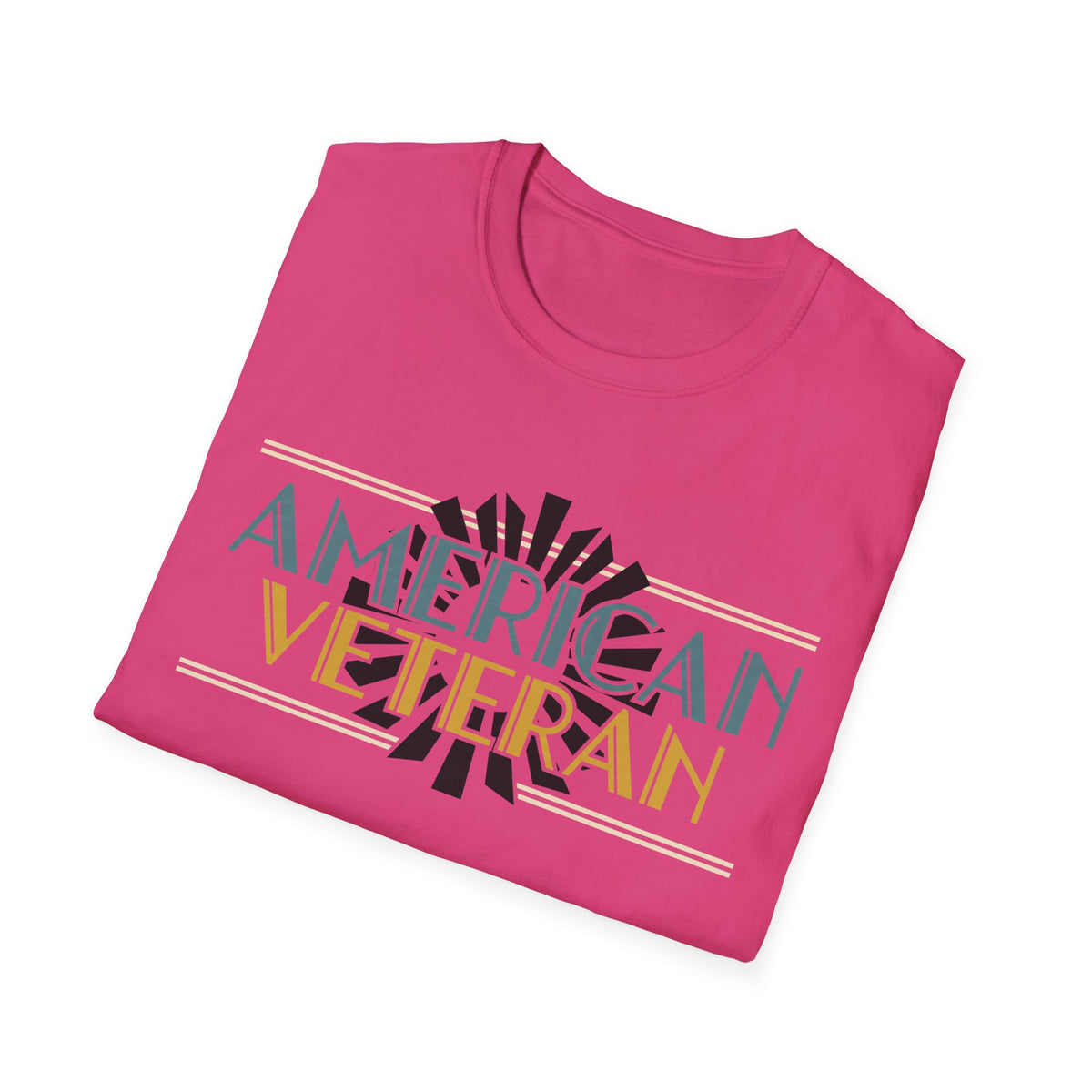 American Veteran T-Shirt - Vintage Patriotic Veterans Day Tee