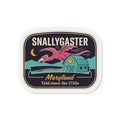 Die-cut Snallygaster Maryland magnet, rounded square with white border and house graphic.