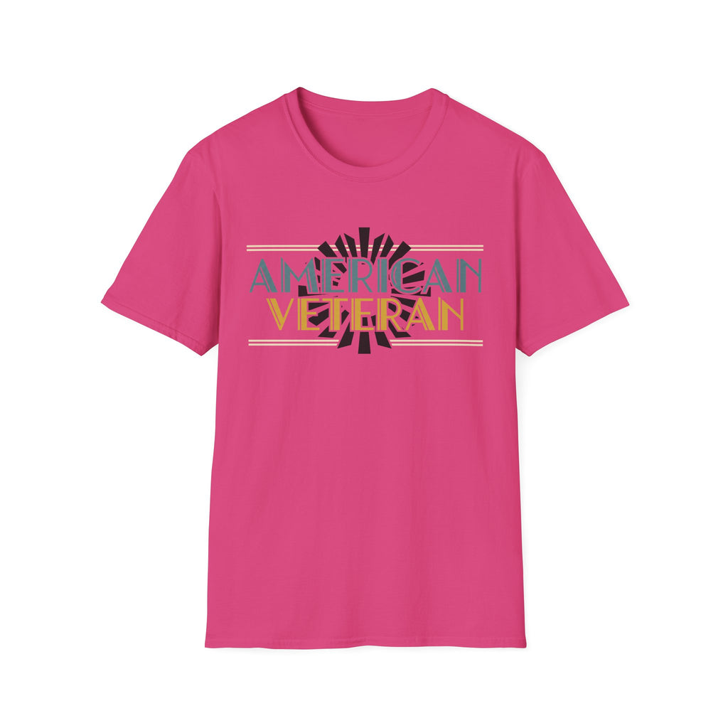 American Veteran T-Shirt - Vintage Patriotic Veterans Day Tee