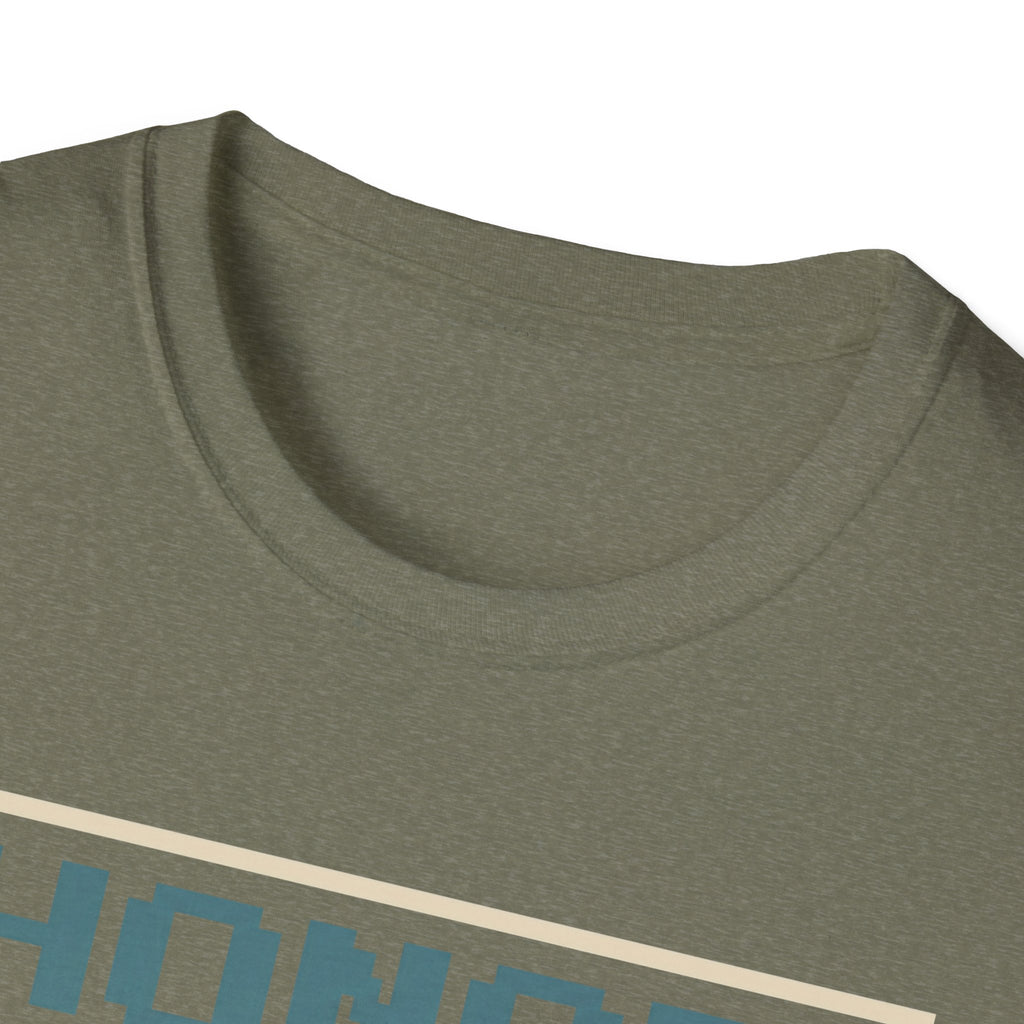 Honor Duty Service T-Shirt - Retro Pixel Veteran Tribute Tee