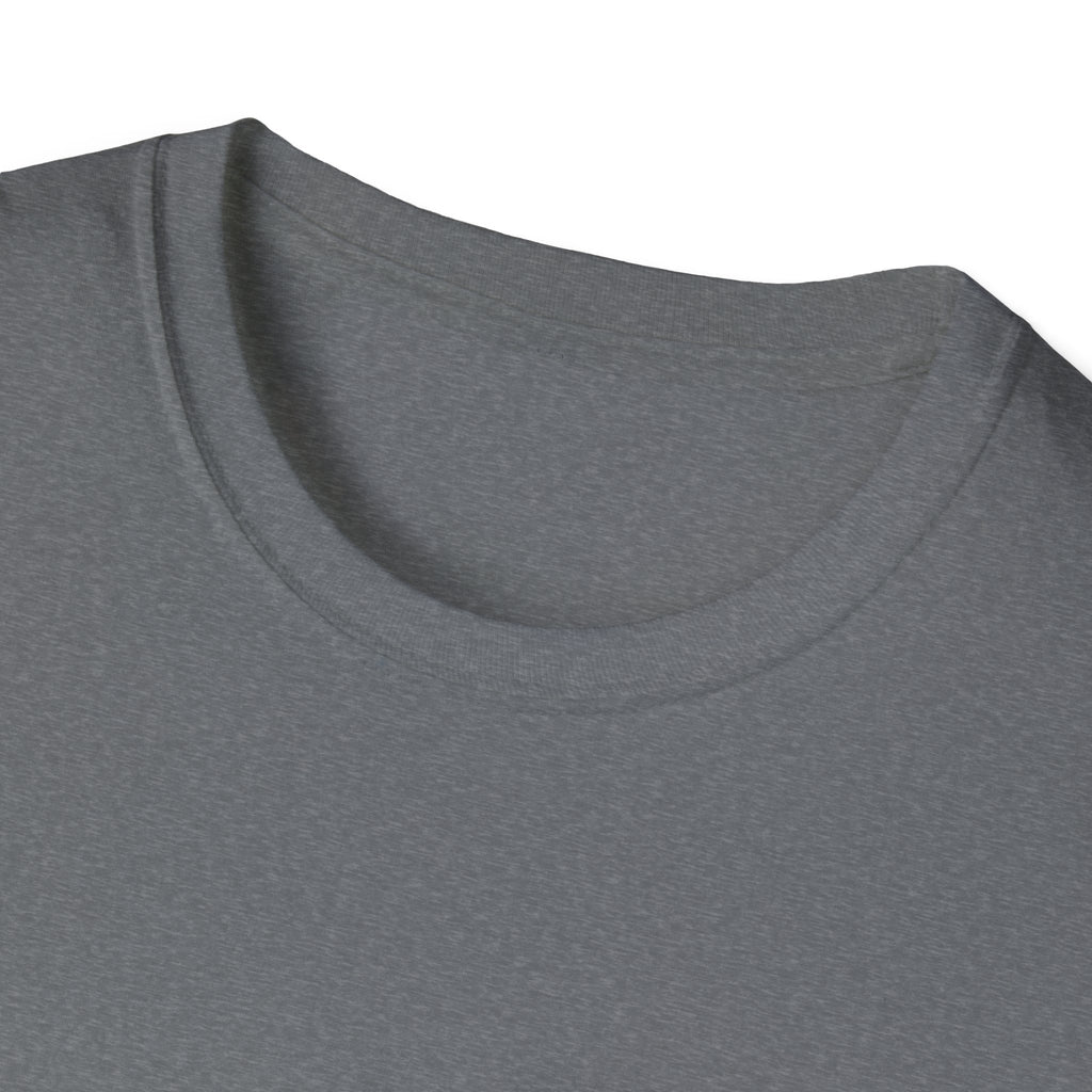 Rundhalsausschnitt am grauen Pennsylvania-T-Shirt, Druck nicht sichtbar