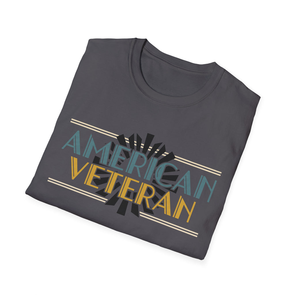 American Veteran T-Shirt - Vintage Patriotic Veterans Day Tee