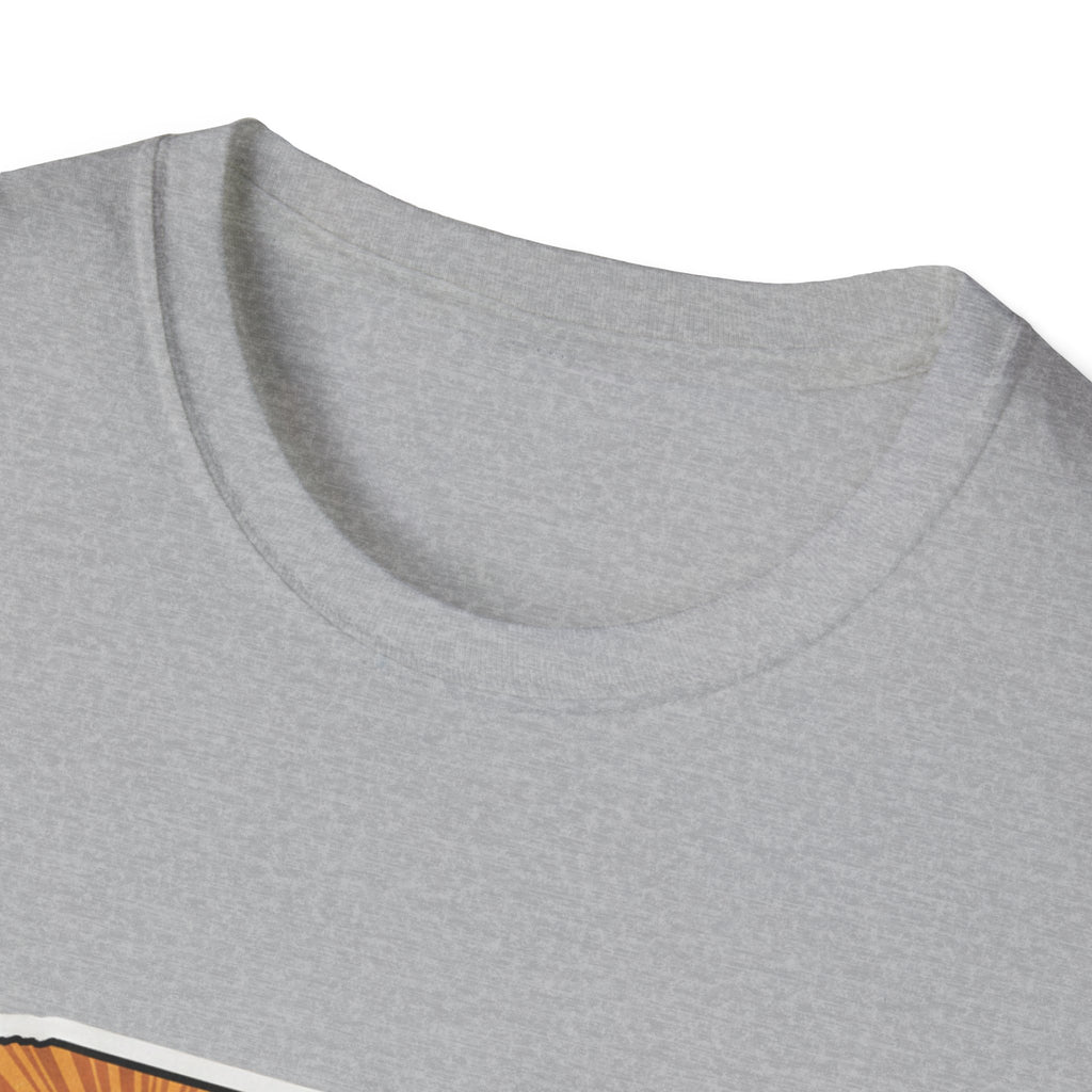 I Am South Carolina T-Shirt neckline detail, Sport Grey crew neck