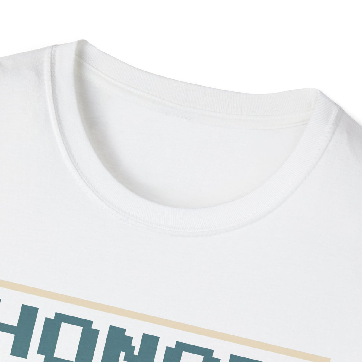 Honor Duty Service T-Shirt - Retro Pixel Veteran Tribute Tee