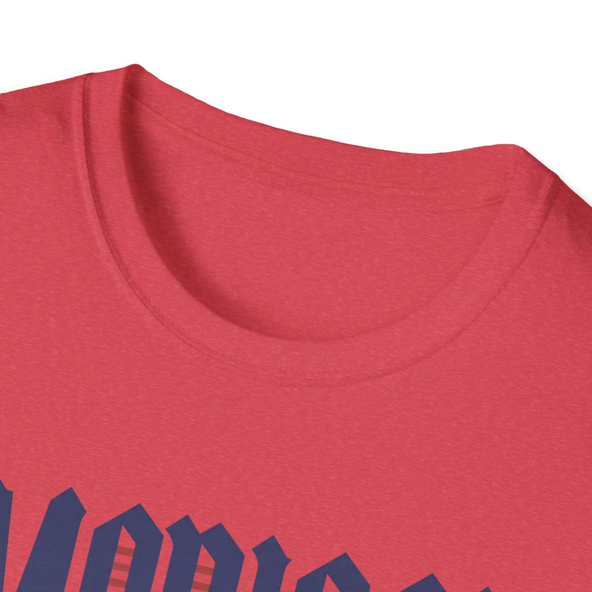 American Flag Stripe Lettering T-Shirt - Patriotic USA Pride Tee