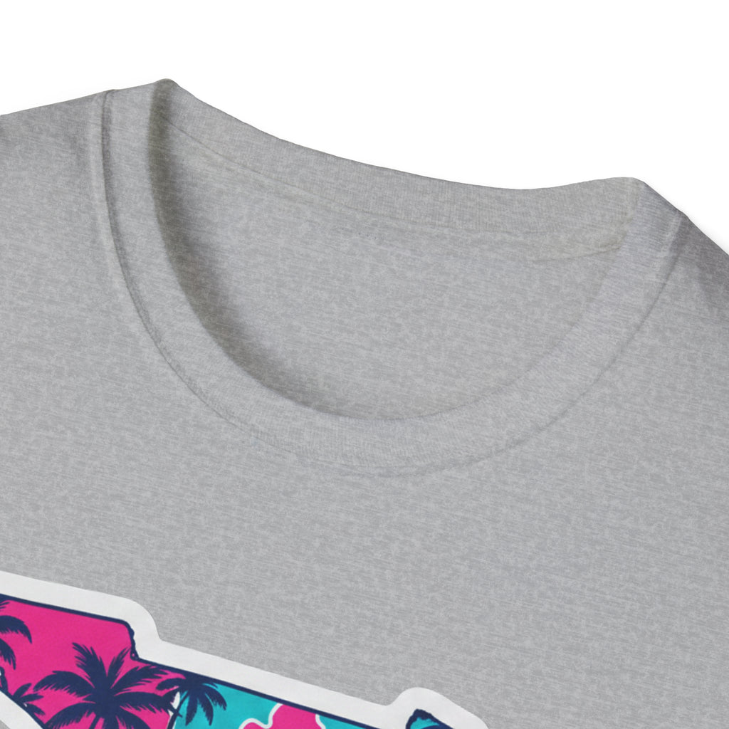 Sport Grey T-shirt crew neck close-up
