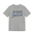 Connecticut State Floral Pattern T-Shirt | Connecticut Map Outline Graphic Tee