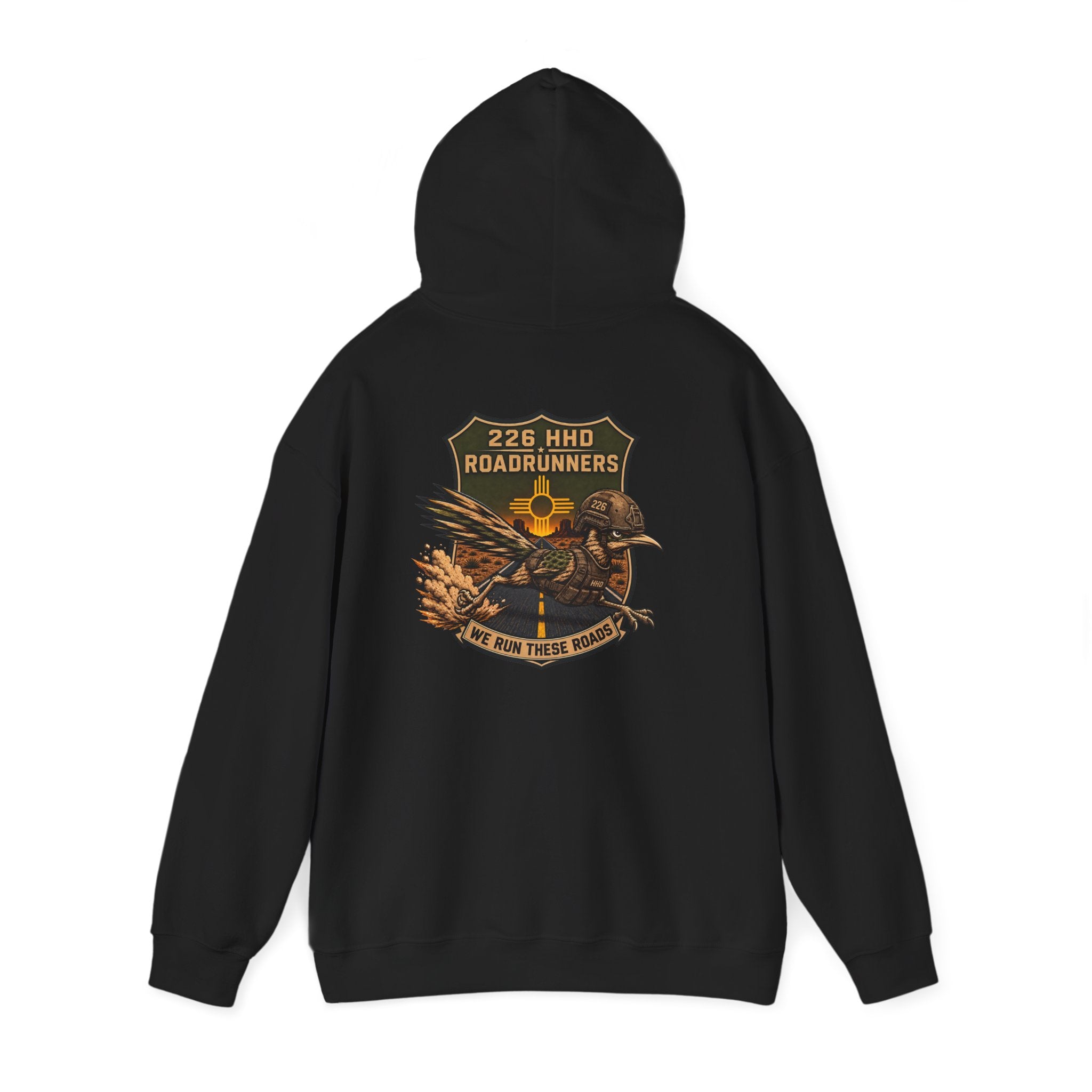 226HHD Roadrunners heavy hoodie blend — 50% Cotton/50% Polyester