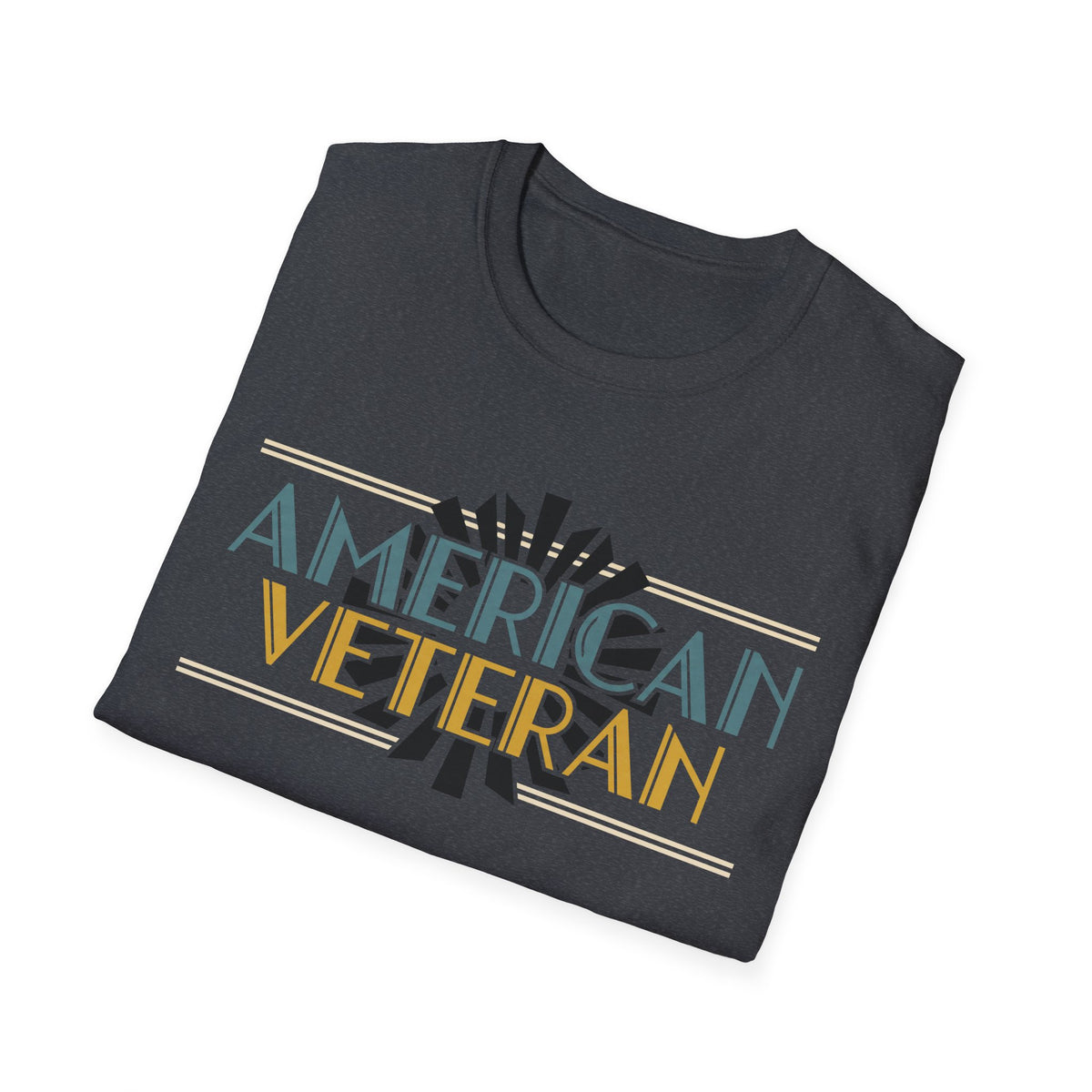 American Veteran T-Shirt - Vintage Patriotic Veterans Day Tee