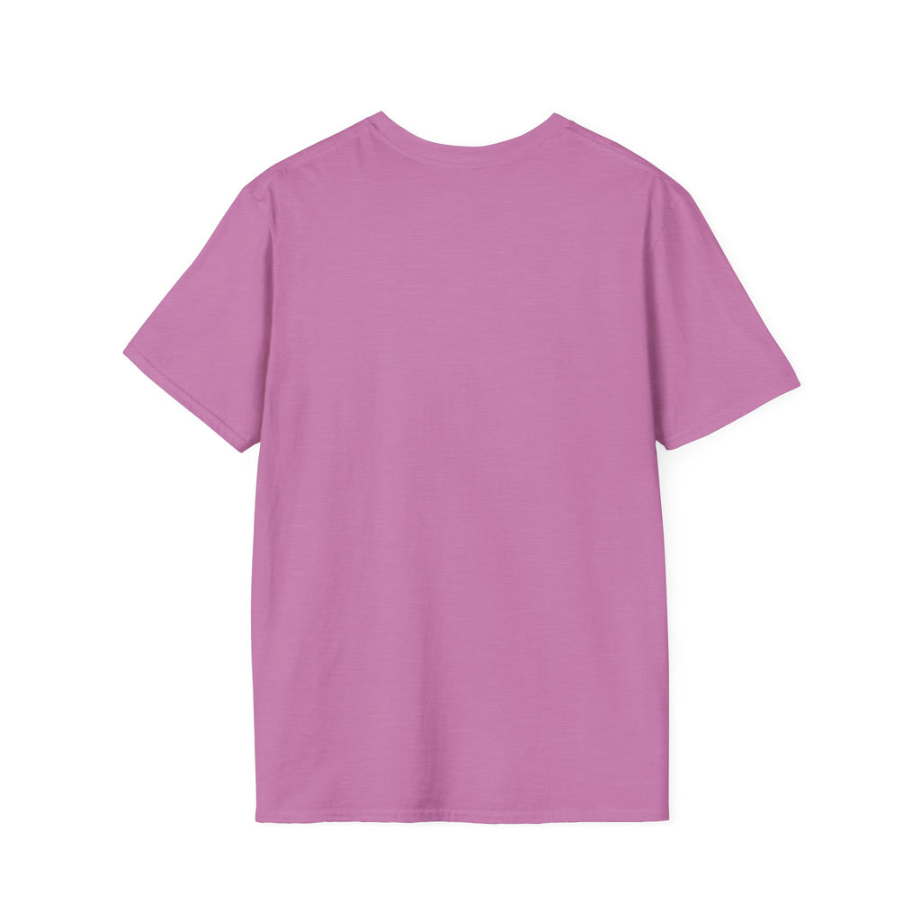 T-Shirt in Lila mit Rundhalsausschnitt, glatter Vorderseite ohne sichtbaren Print
