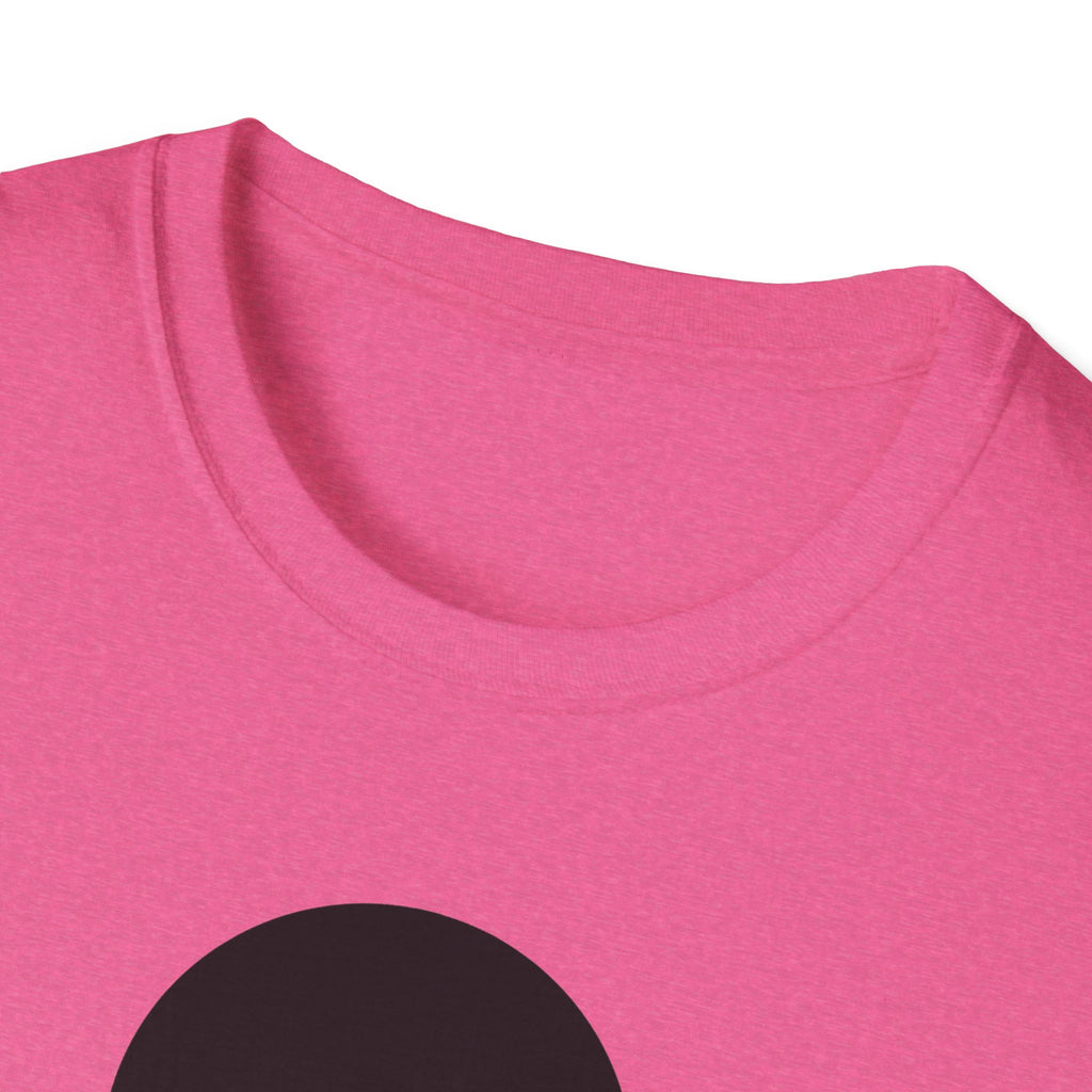 Heather Red T-shirt, crew neck close-up