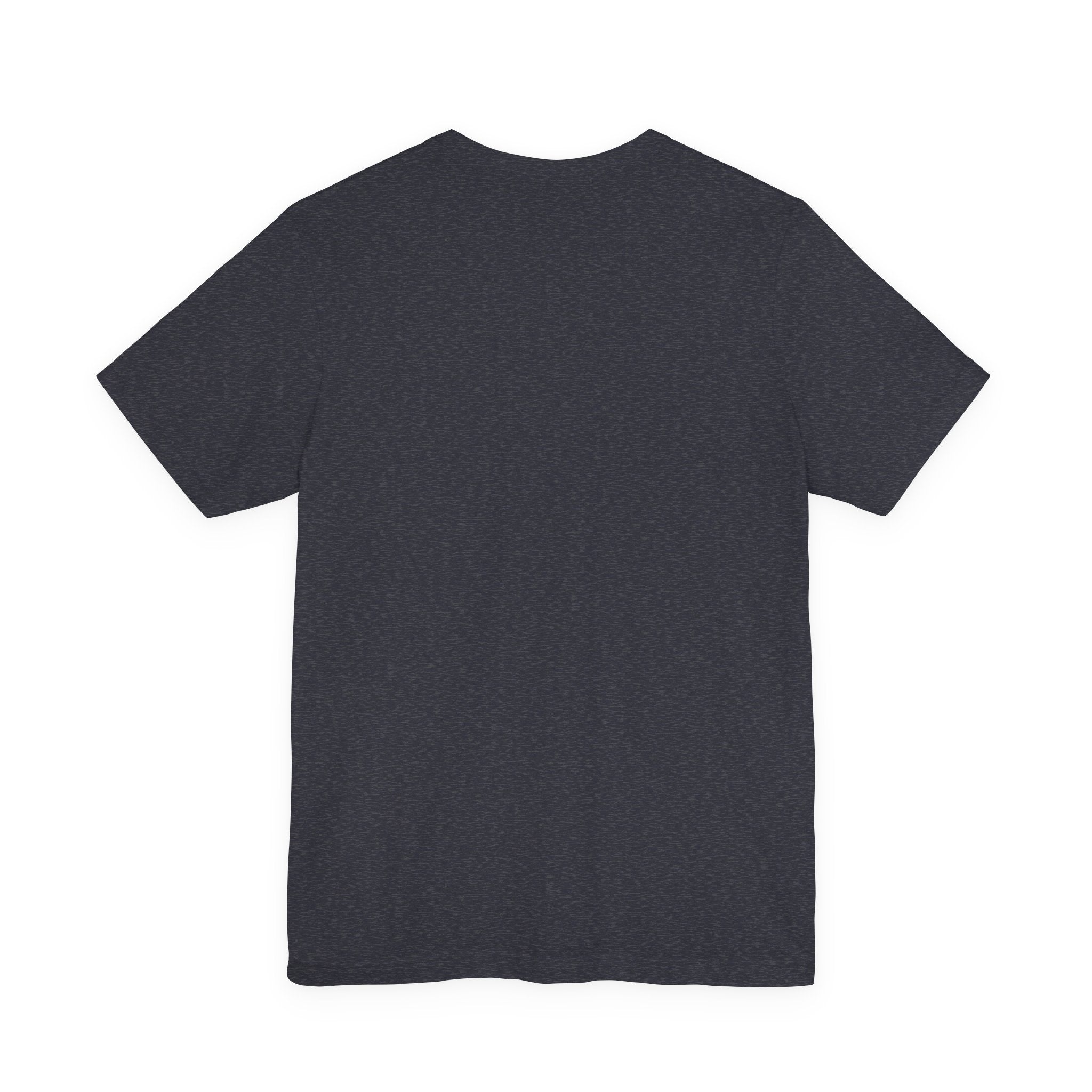 Heather Navy T-Shirt, einfarbig ohne sichtbares Frontmotiv