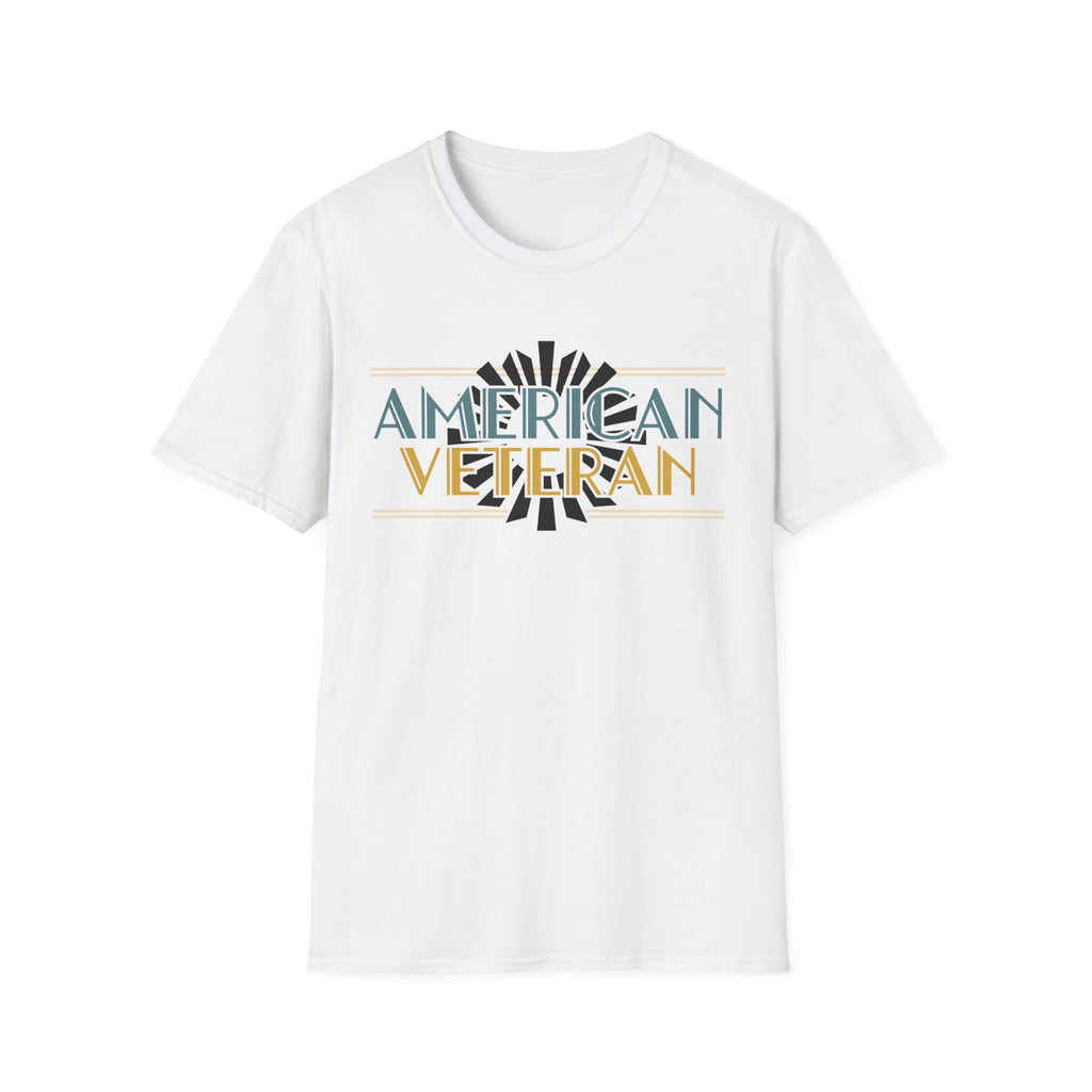 American Veteran T-Shirt - Vintage Patriotic Veterans Day Tee