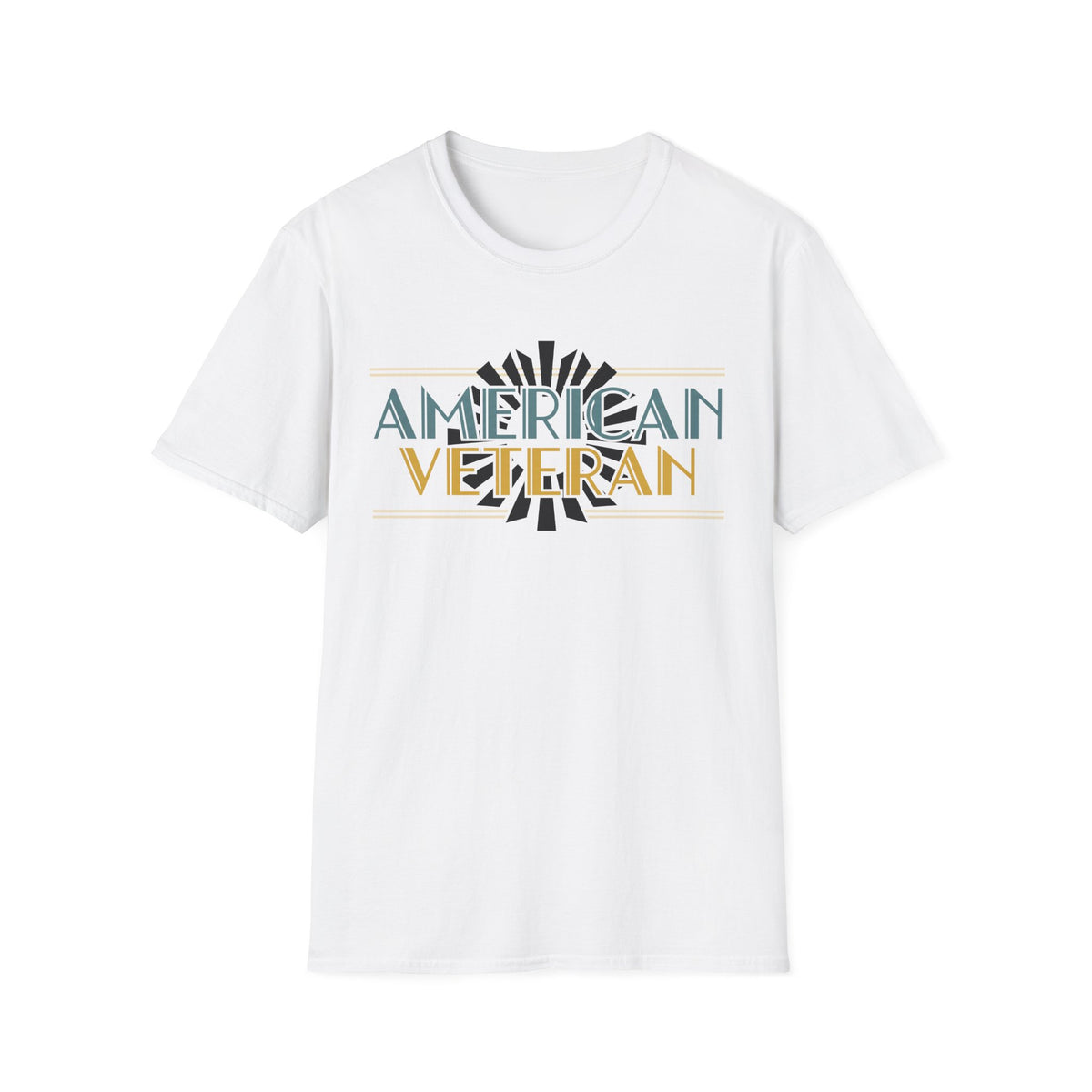 American Veteran T-Shirt - Vintage Patriotic Veterans Day Tee