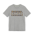 Kansas State Floral Pattern T-Shirt | Kansas Map Outline Graphic Tee