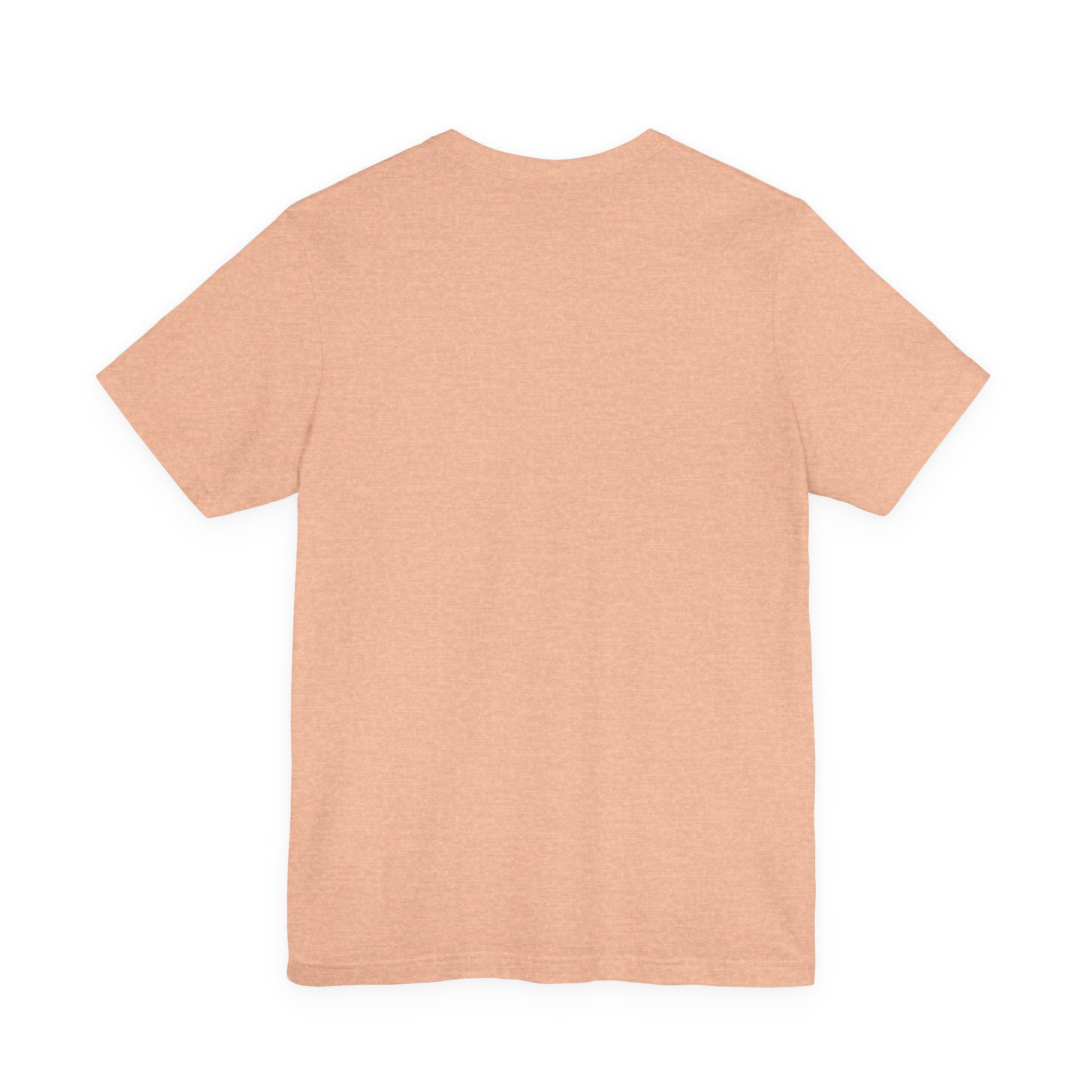 Peach t-shirt, plain back