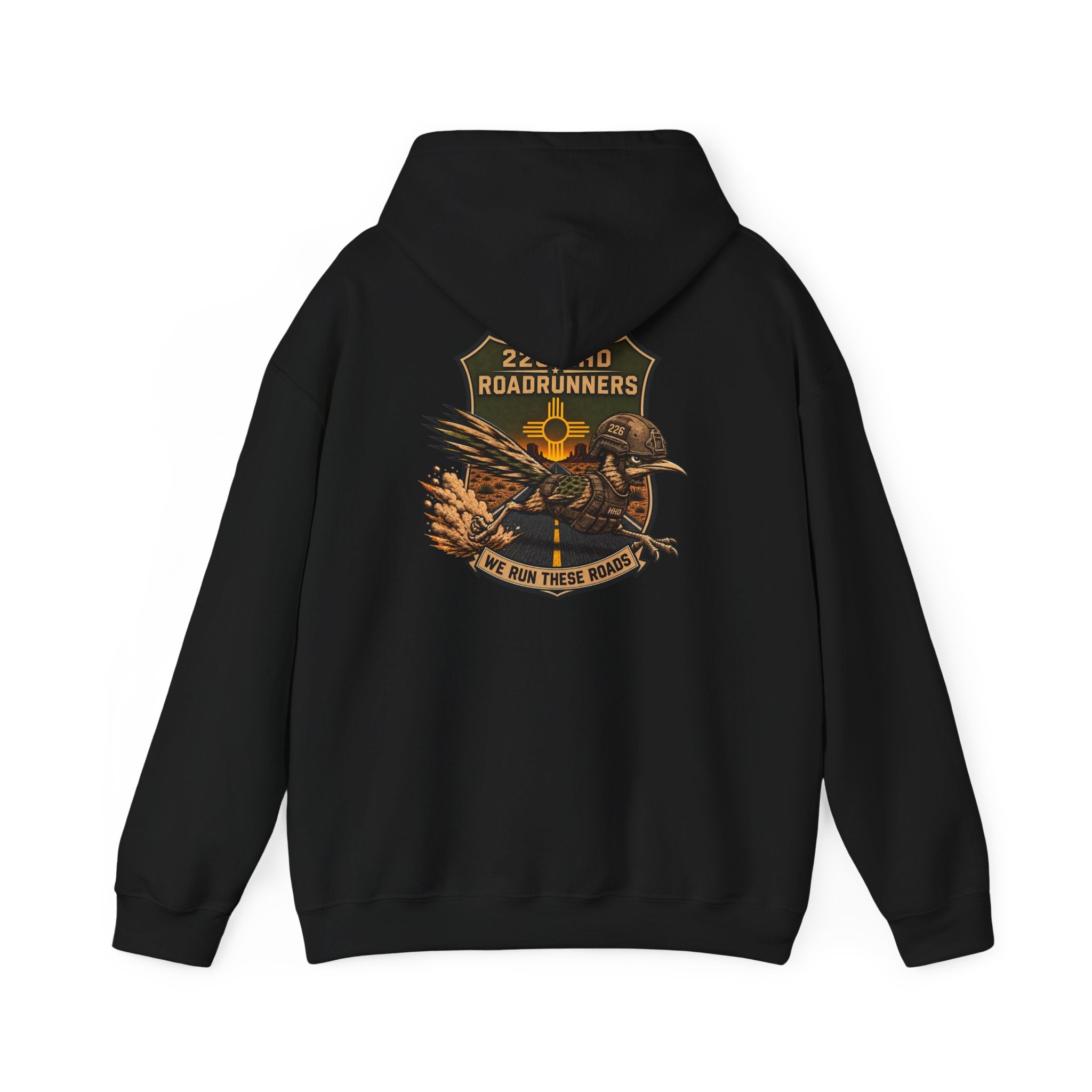 226HHD Roadrunners heavy hoodie blend — 50% Cotton/50% Polyester